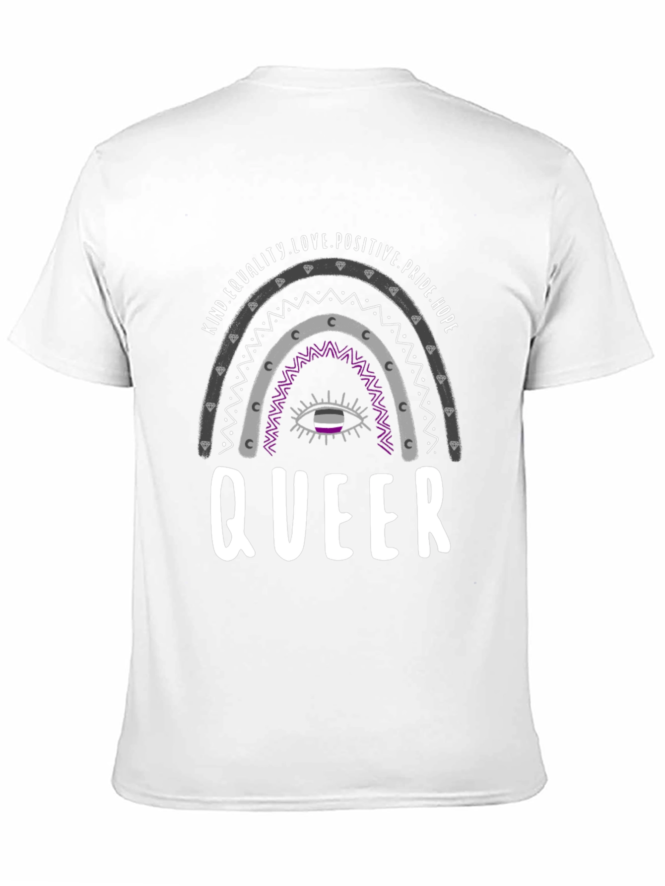 Queer Pride Rainbow Graphic Tee