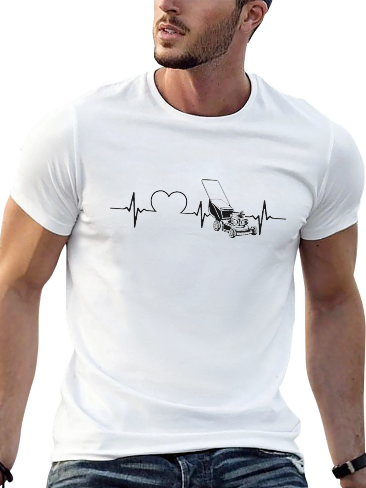 Black Graphic Tee - DJ Heartbeat
