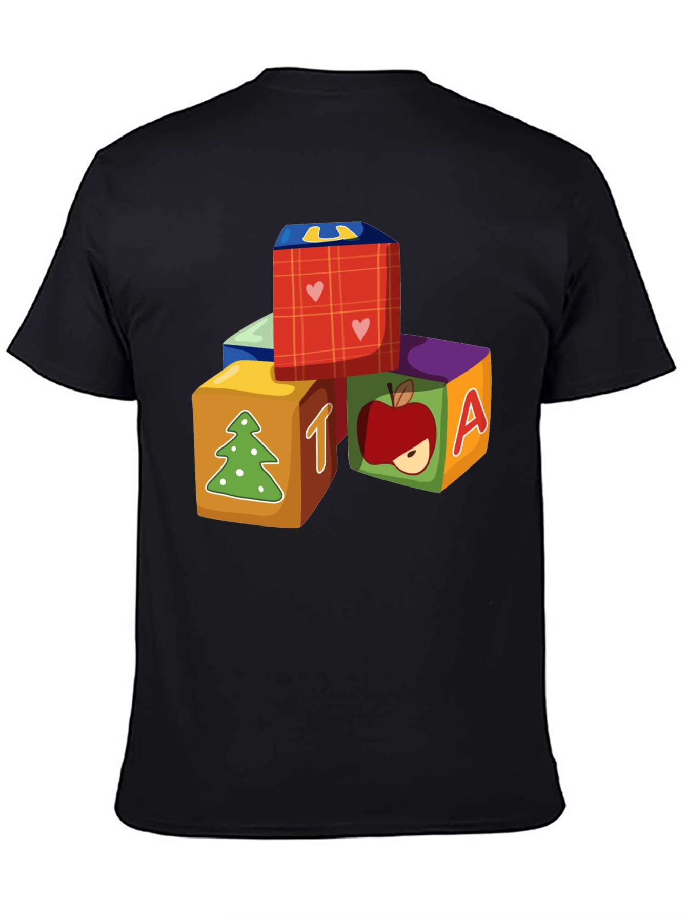 Alphabet Block Graphic T-Shirt