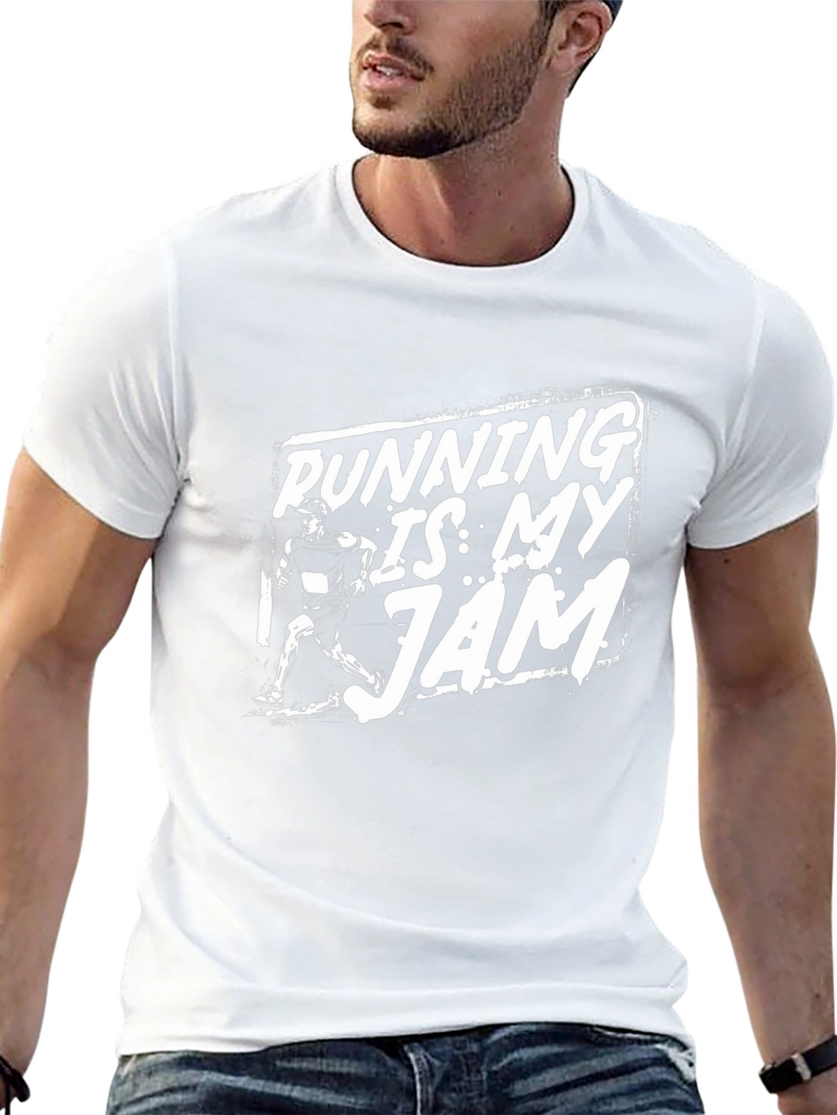 Running is My Jam Graphic Tee