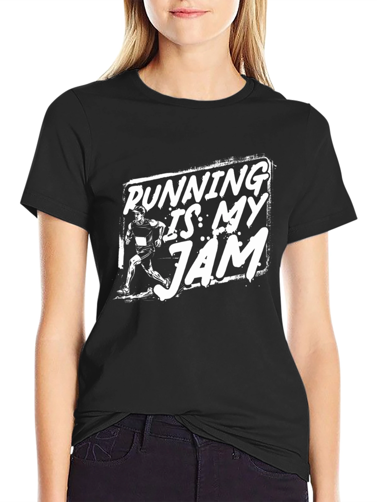 Running is My Jam Graphic Tee