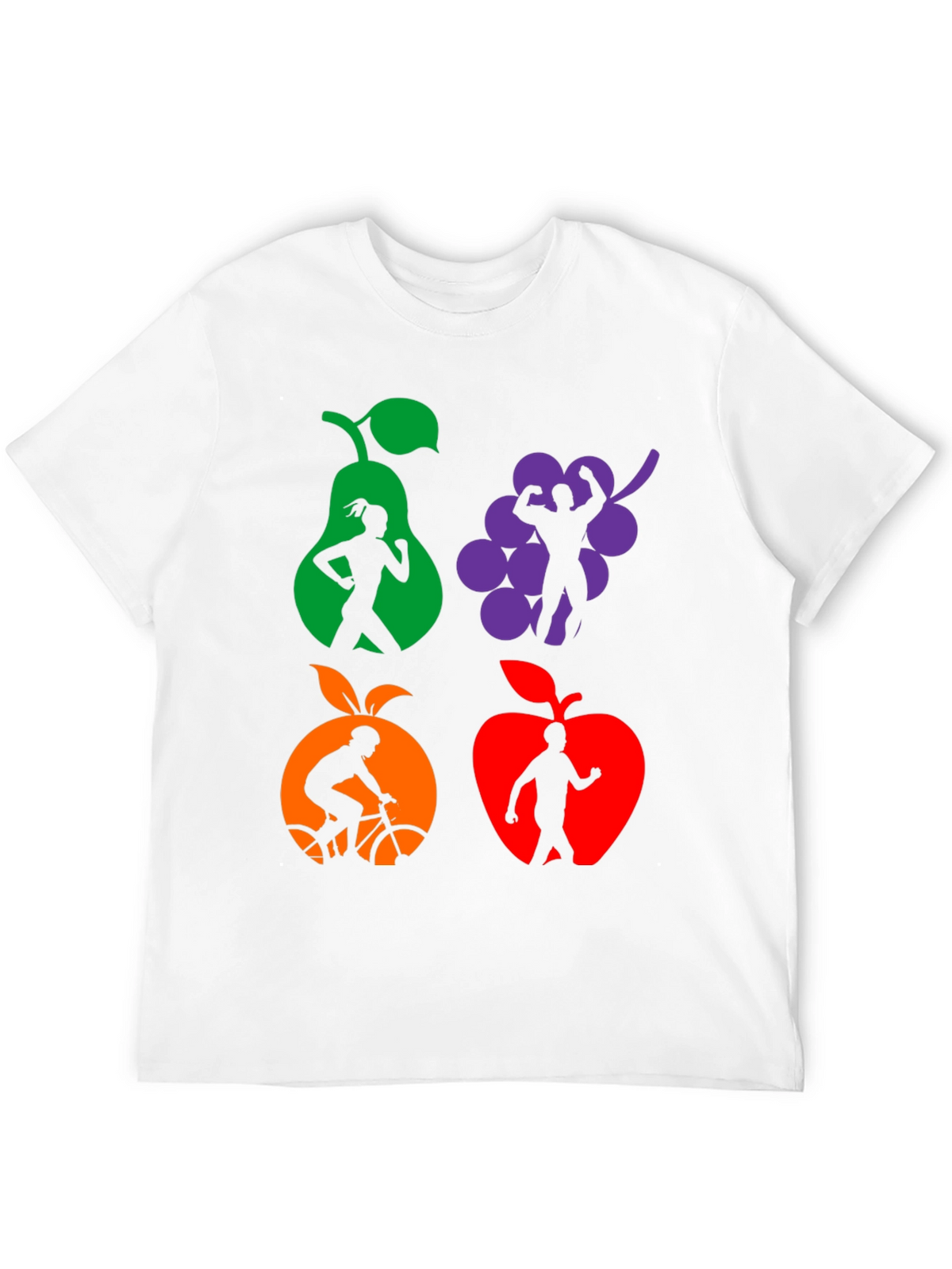 Fitness Fruit T-Shirt - Healthy Lifestyle Tee