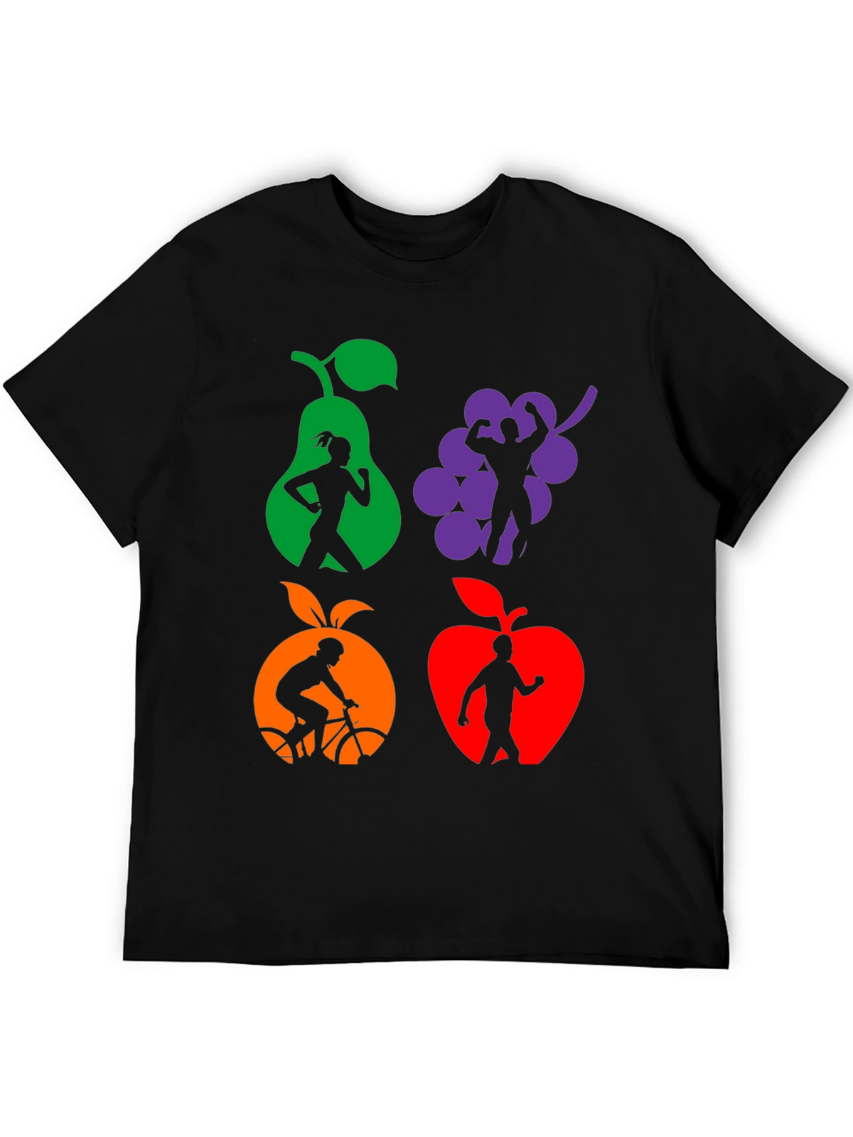 Fitness Fruit T-Shirt - Healthy Lifestyle Tee