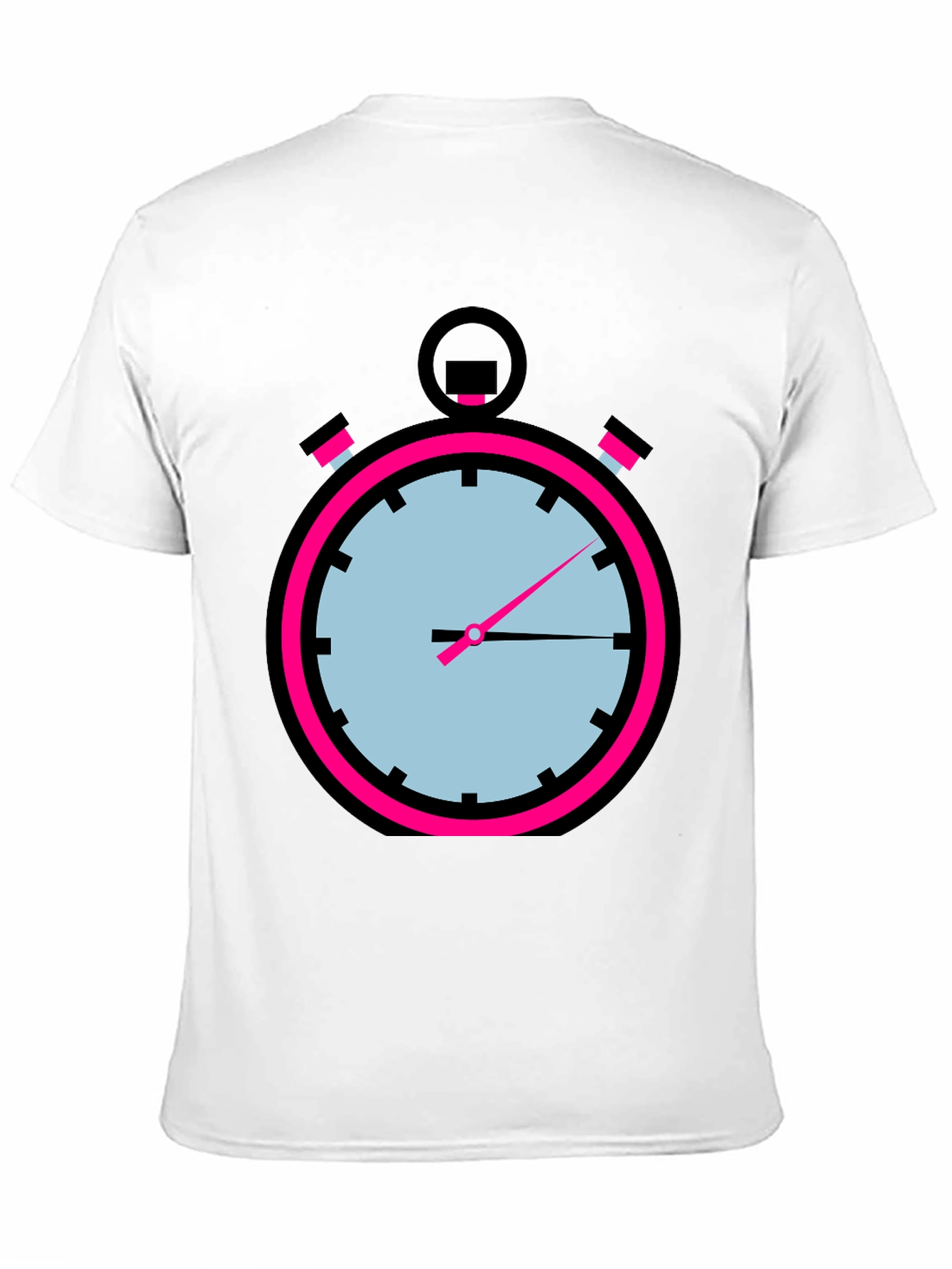 Stopwatch Graphic Tee - Bold & Unique Design