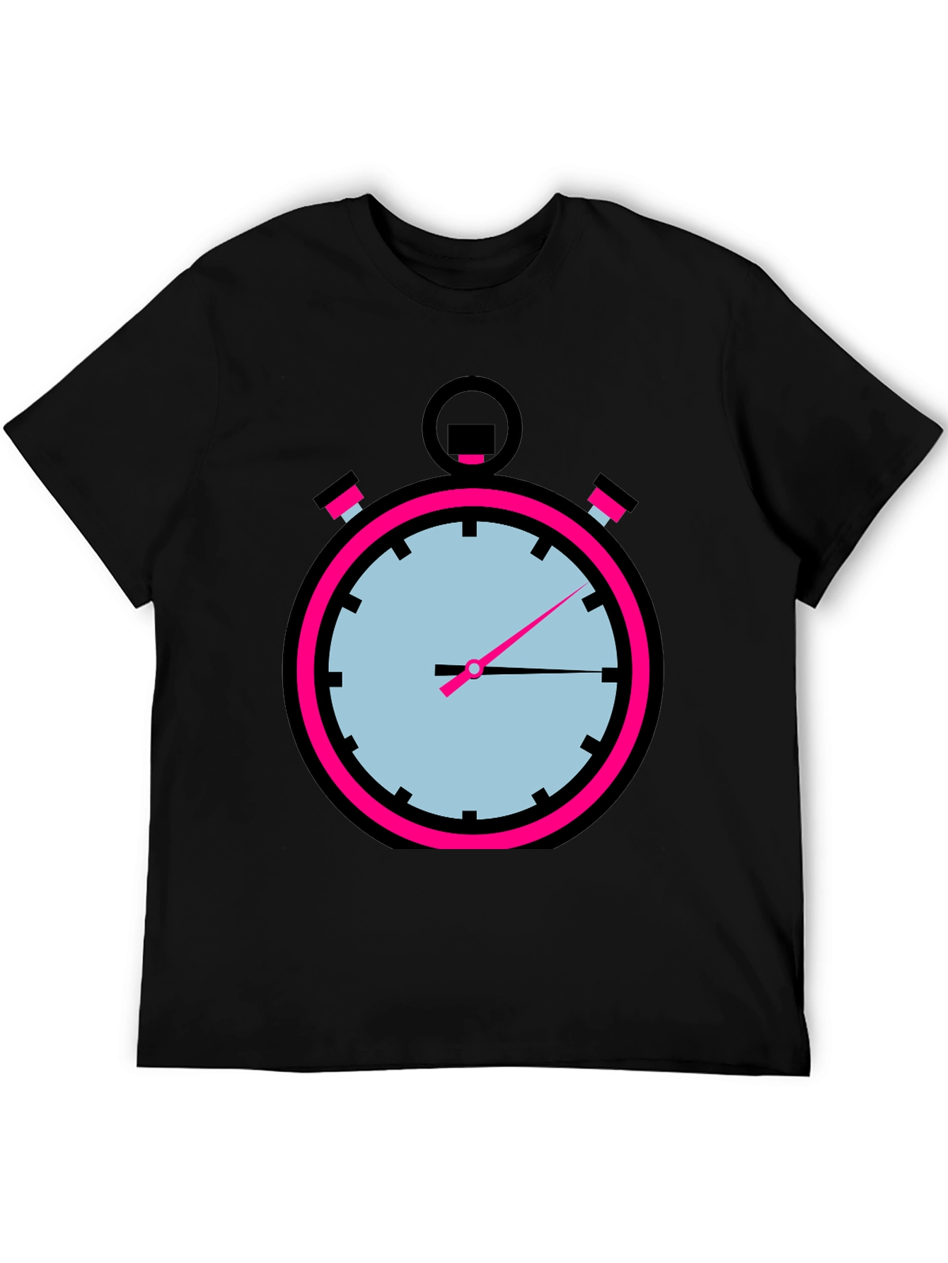 Stopwatch Graphic Tee - Bold & Unique Design