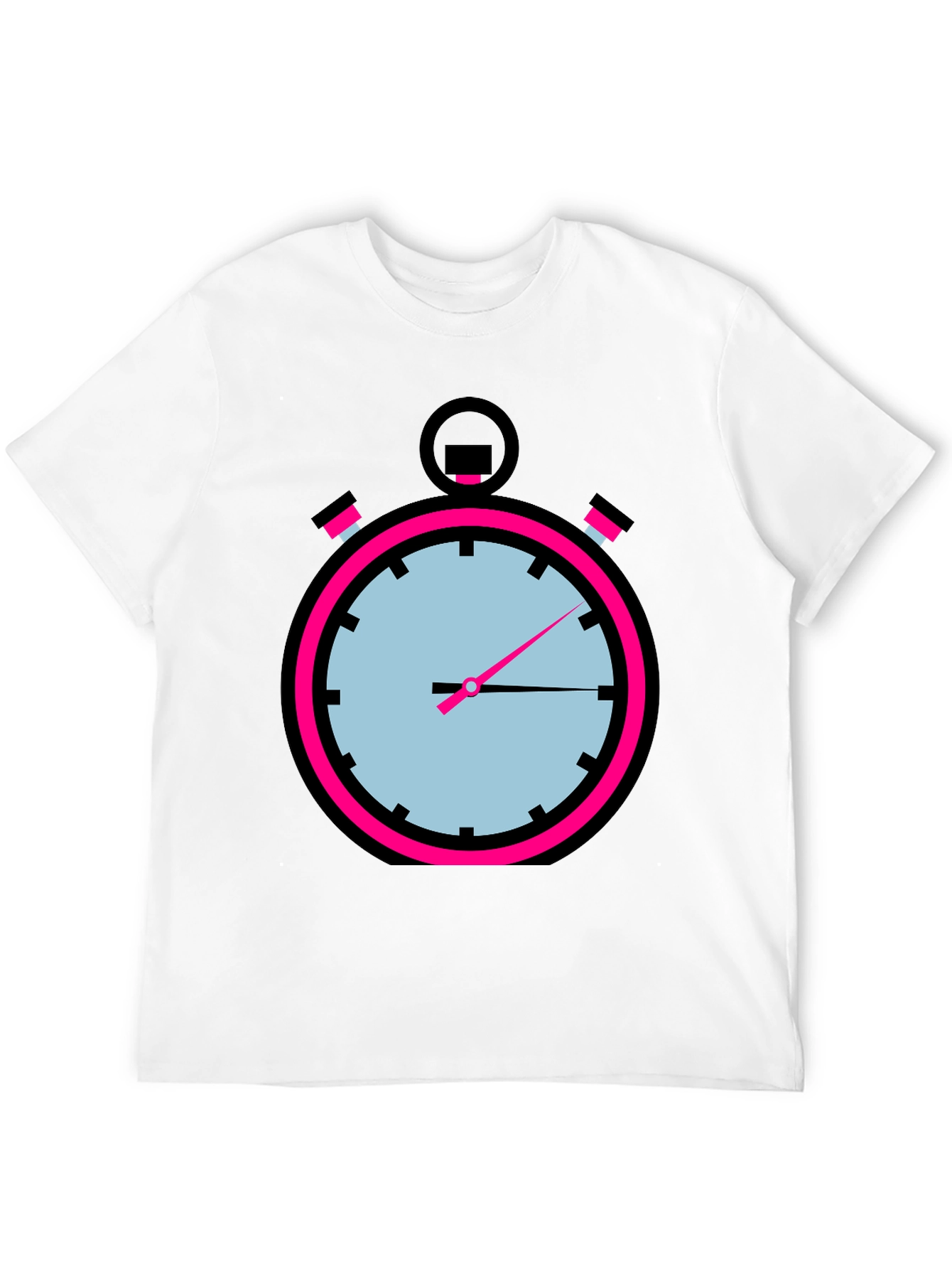 Stopwatch Graphic Tee - Bold & Unique Design