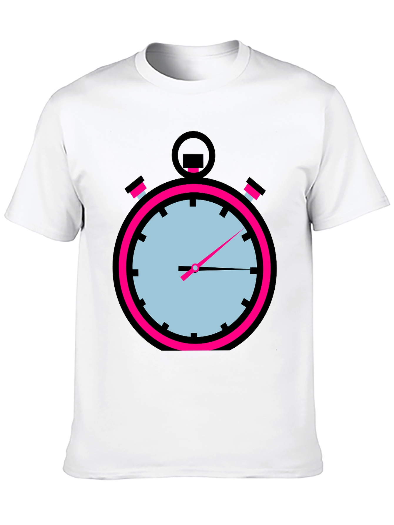 Stopwatch Graphic Tee - Bold & Unique Design