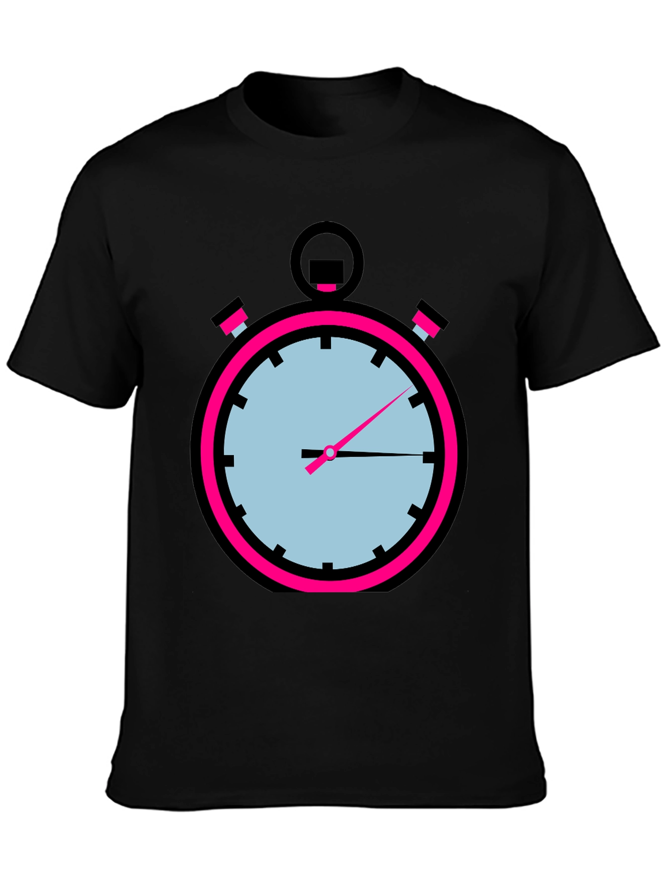 Stopwatch Graphic Tee - Bold & Unique Design