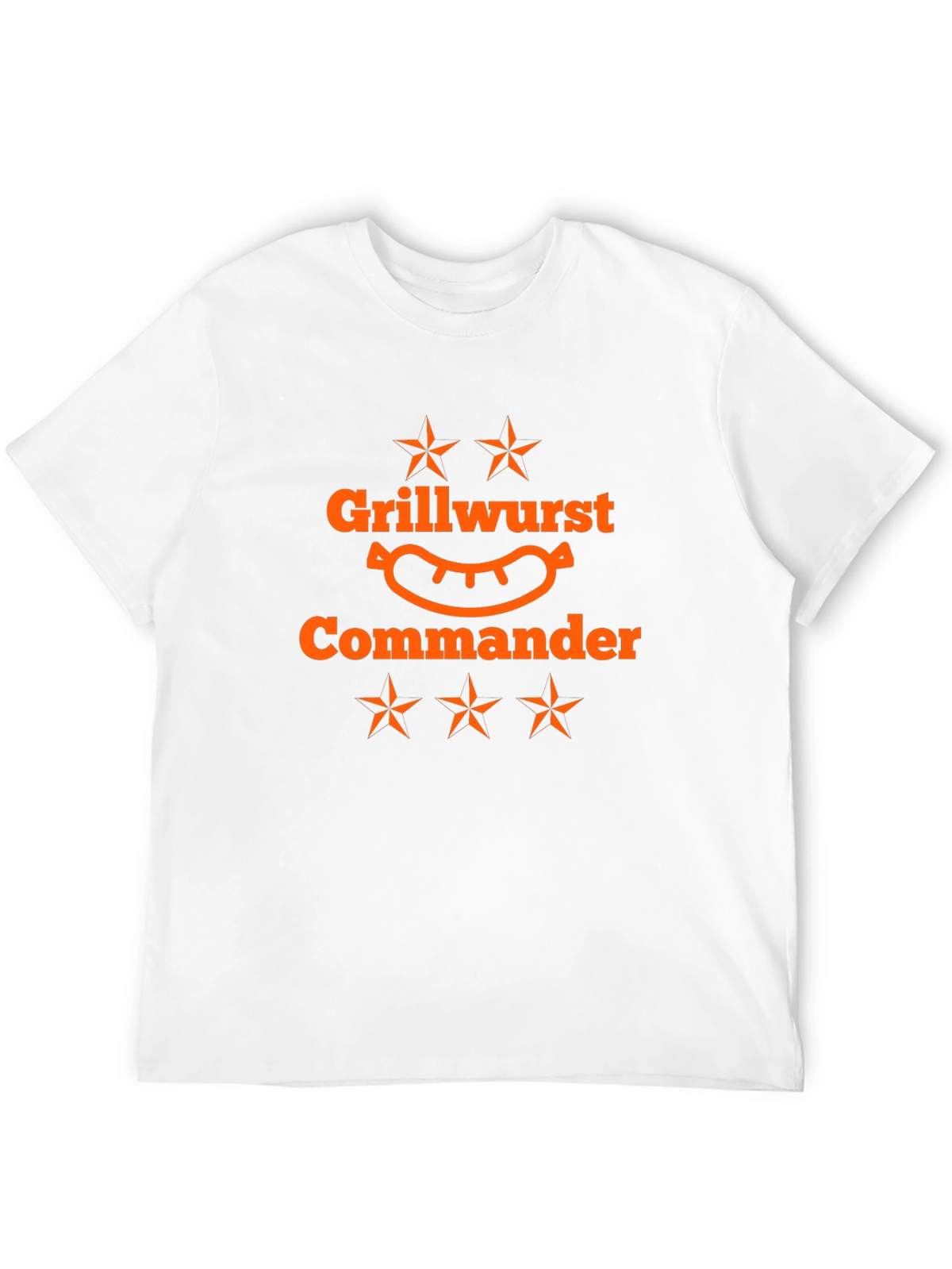 Grillwurst Commander Black T-Shirt