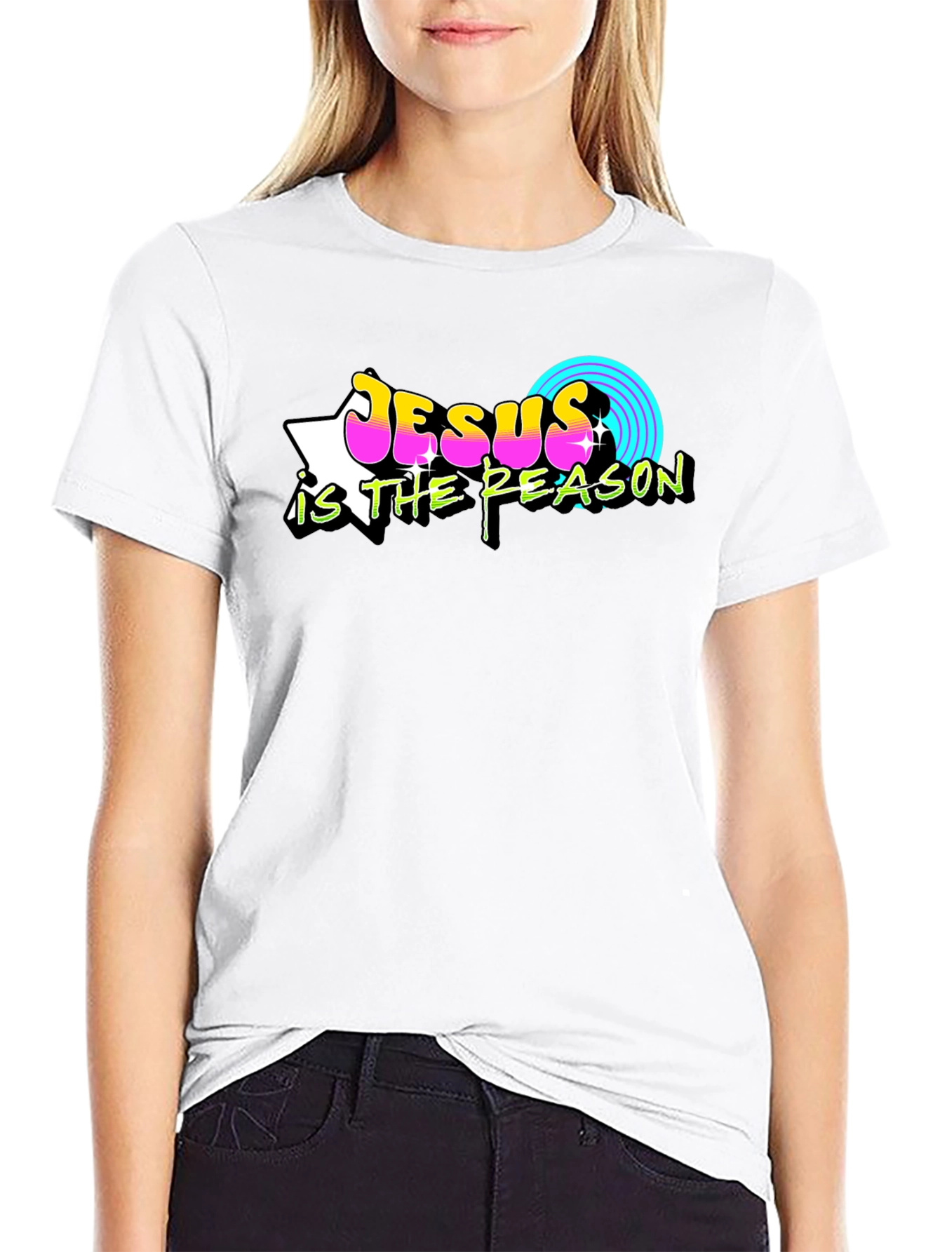 Jesus is the Reason Retro T-Shirt