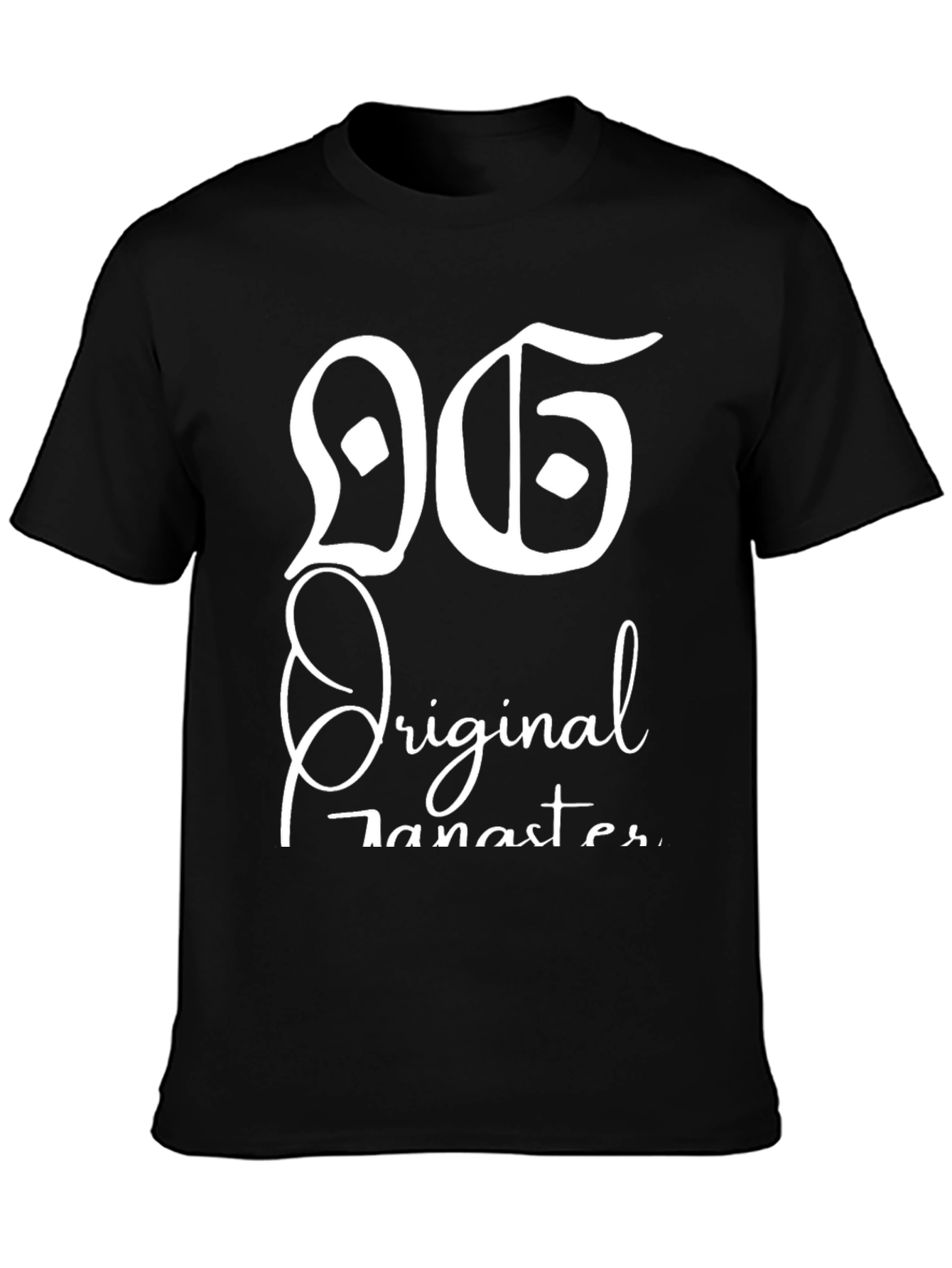 OG Original Ganaster Black T-Shirt