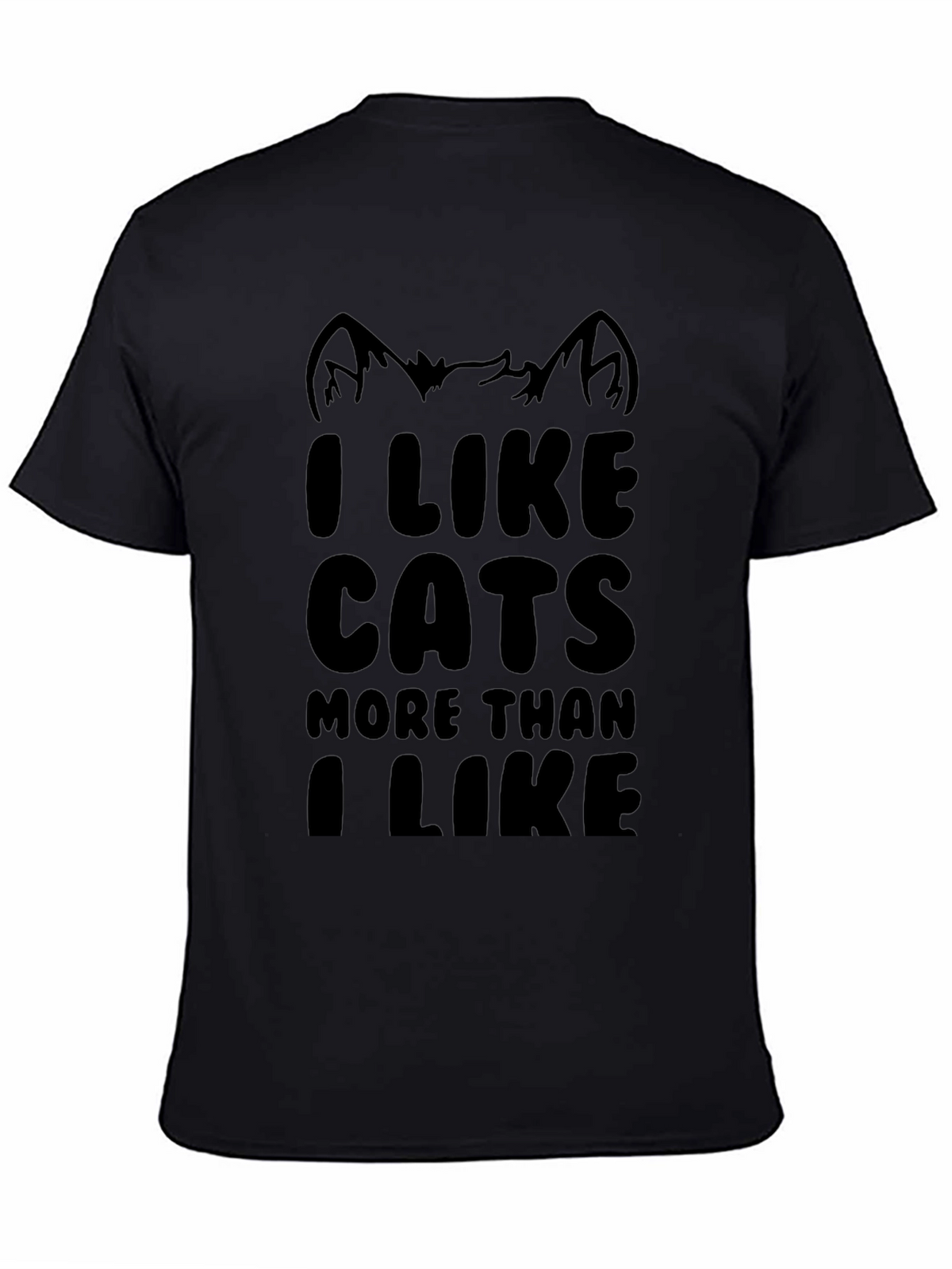 I Like Cats Funny Graphic Tee - Unisex
