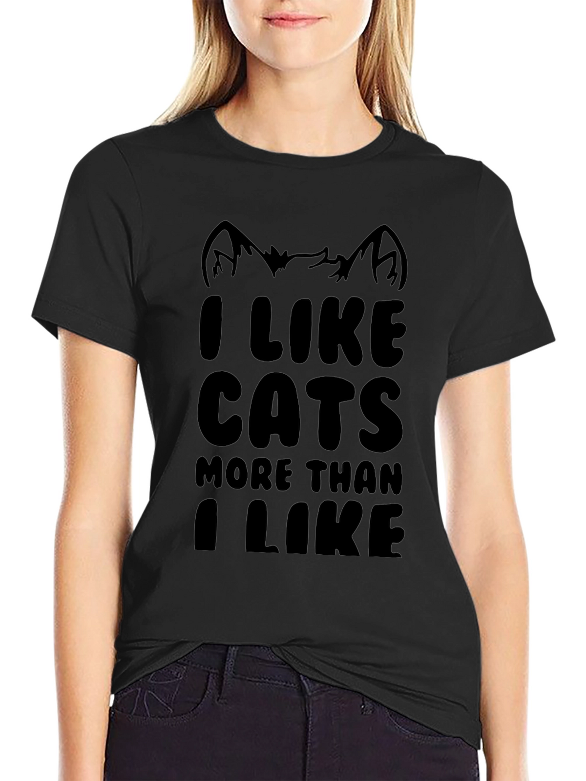 I Like Cats Funny Graphic Tee - Unisex