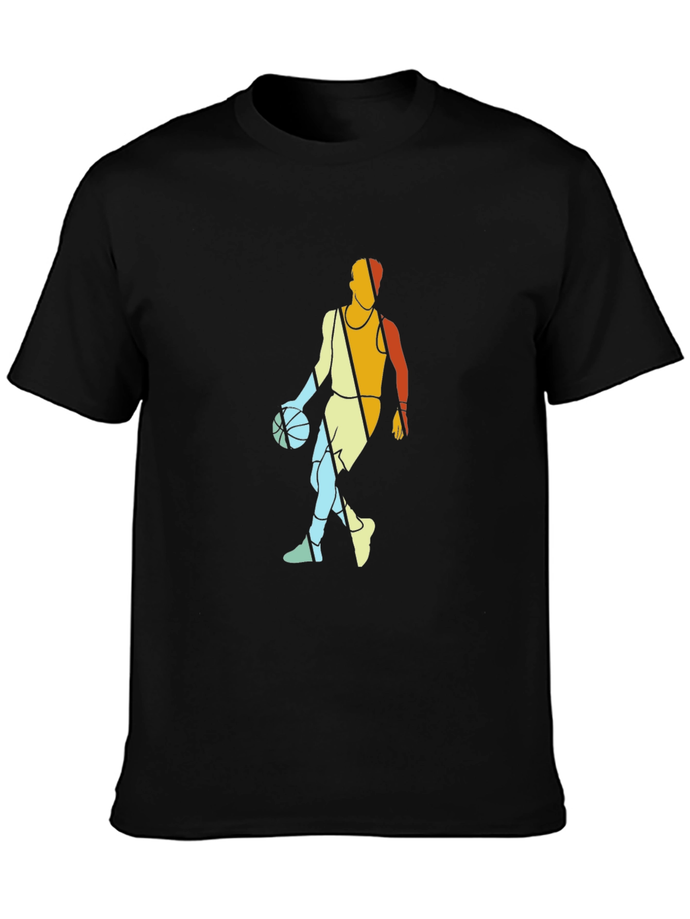 Retro Basketball Player Graphic Tee