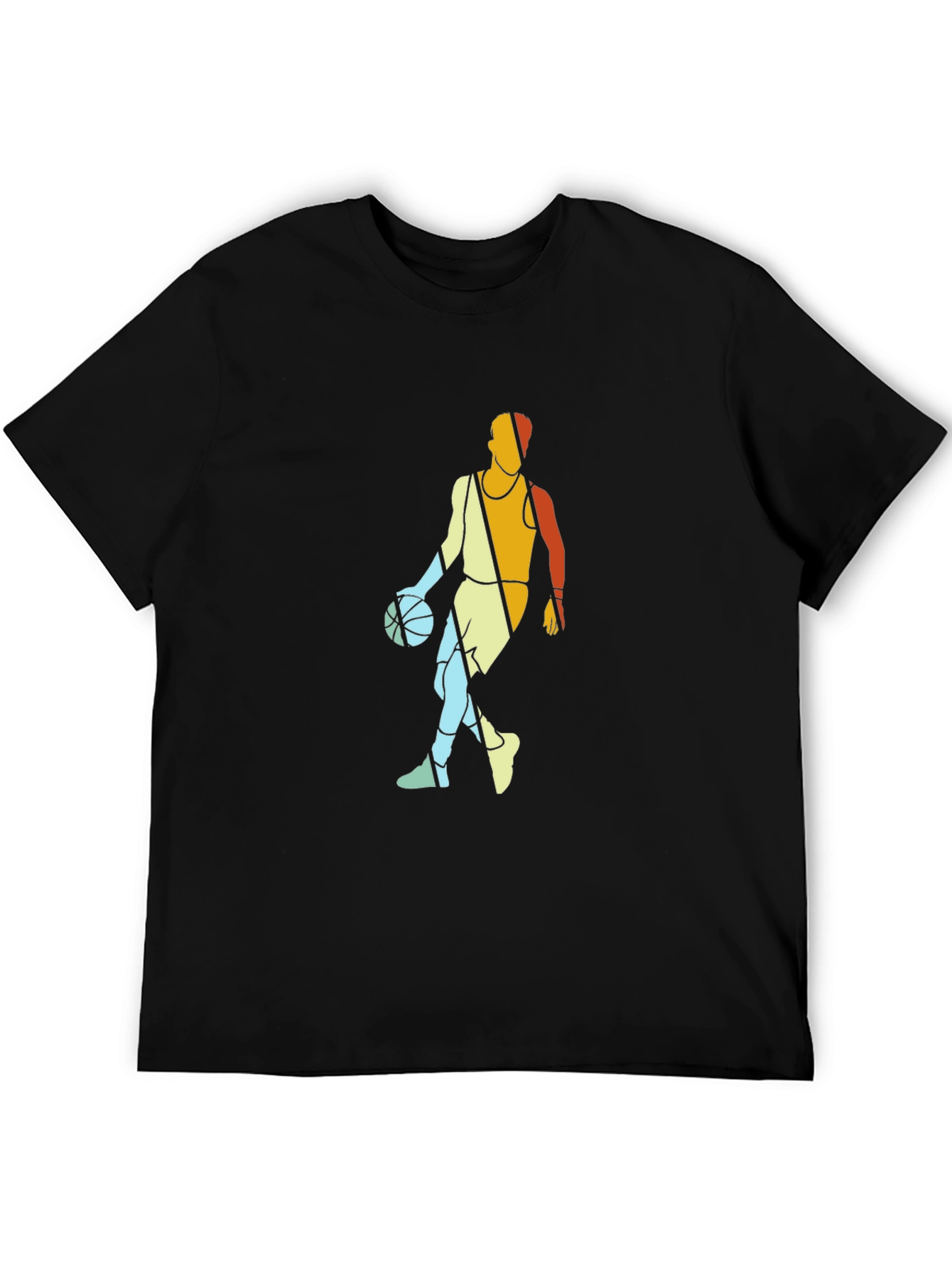 Retro Basketball Player Graphic Tee