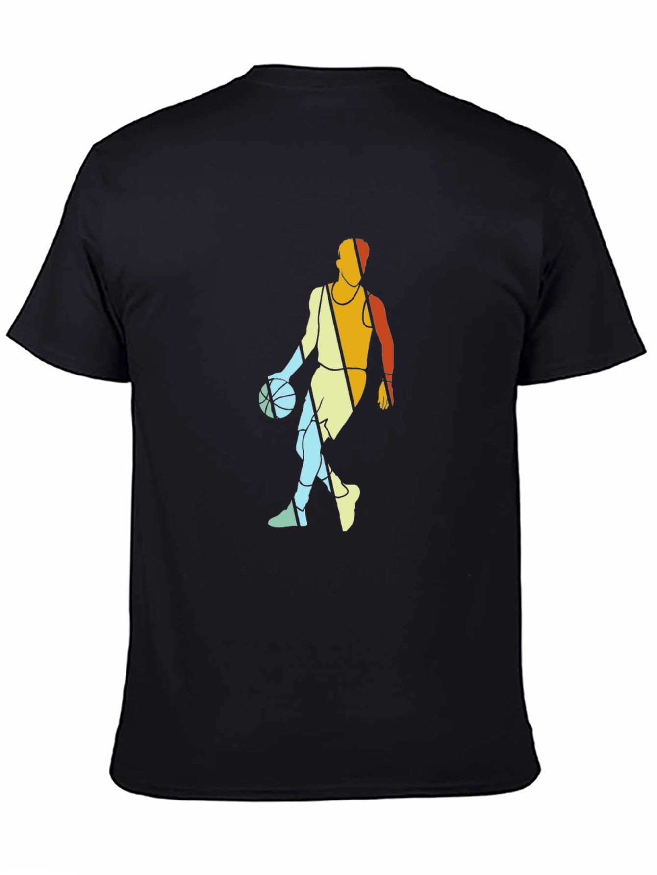Retro Basketball Player Graphic Tee