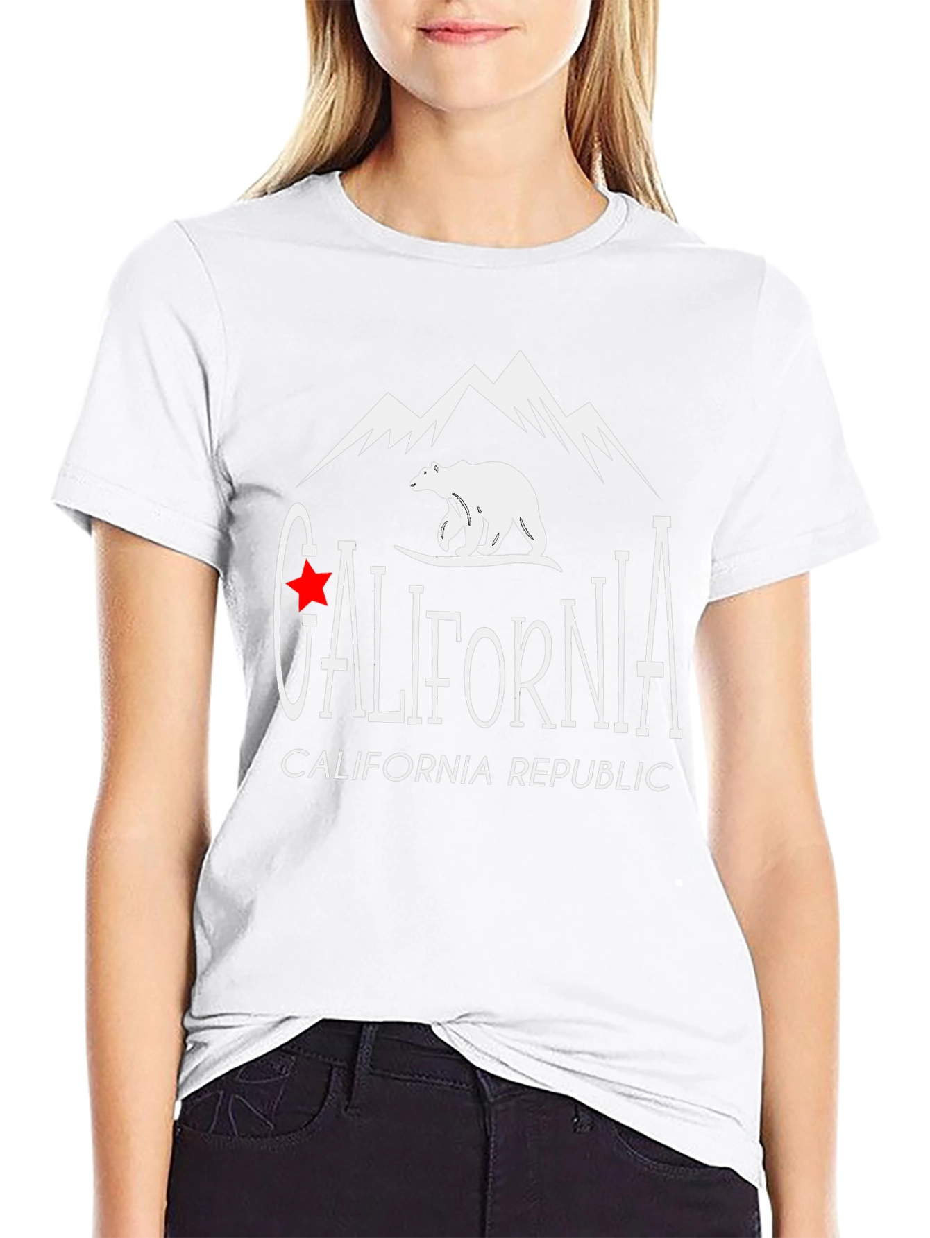 California Republic Bear T-Shirt