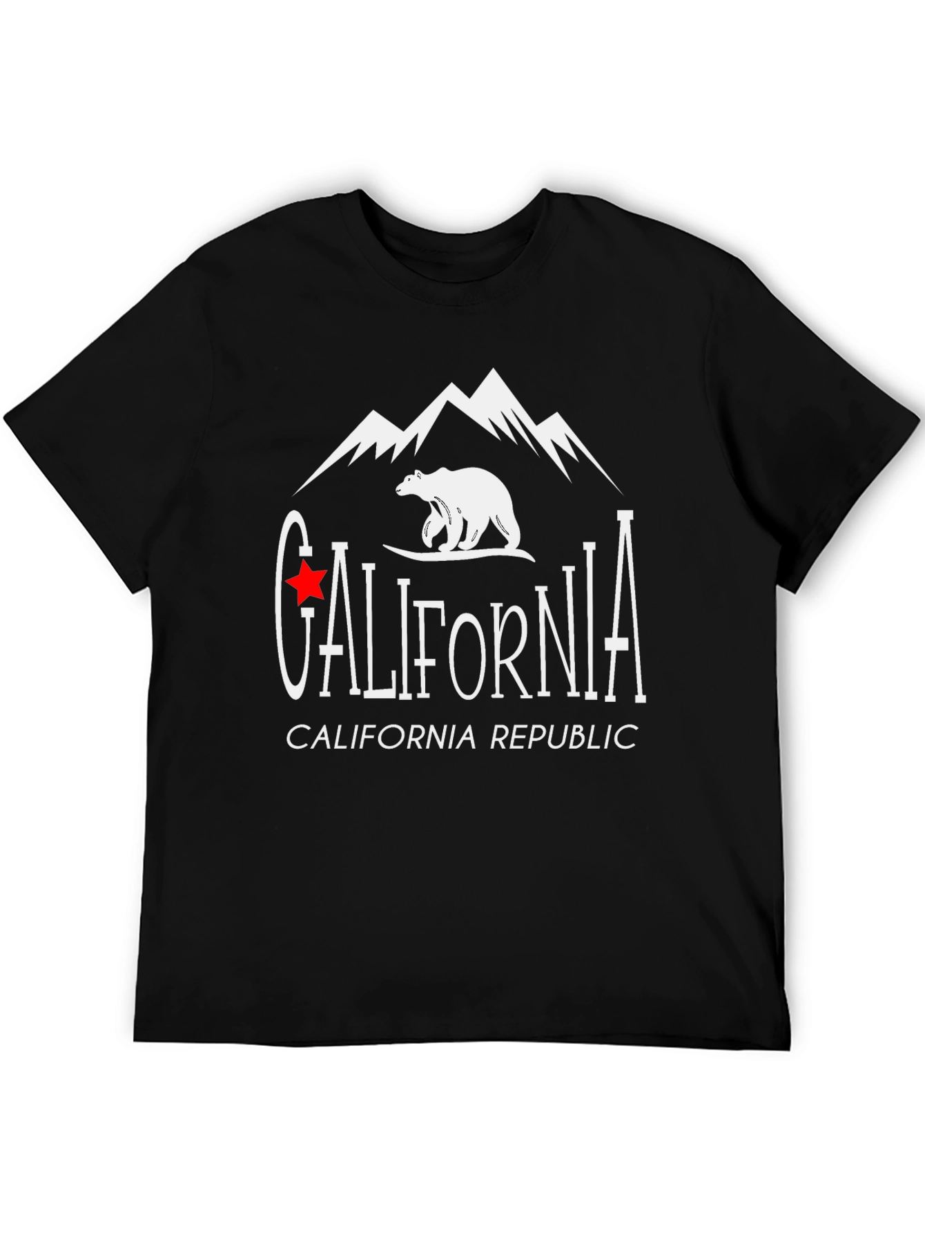 California Republic Bear T-Shirt