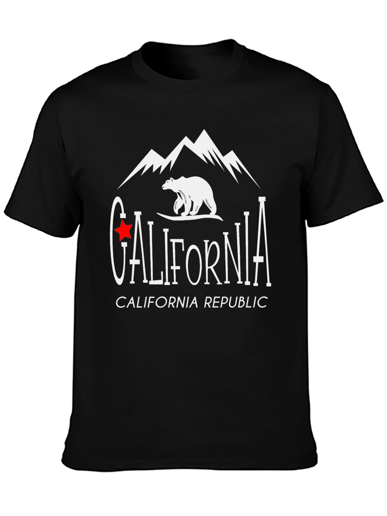 California Republic Bear T-Shirt