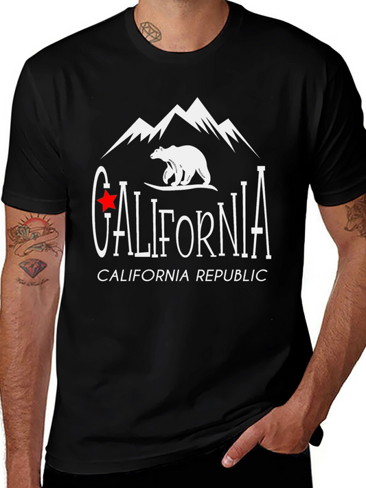 California Republic Bear T-Shirt