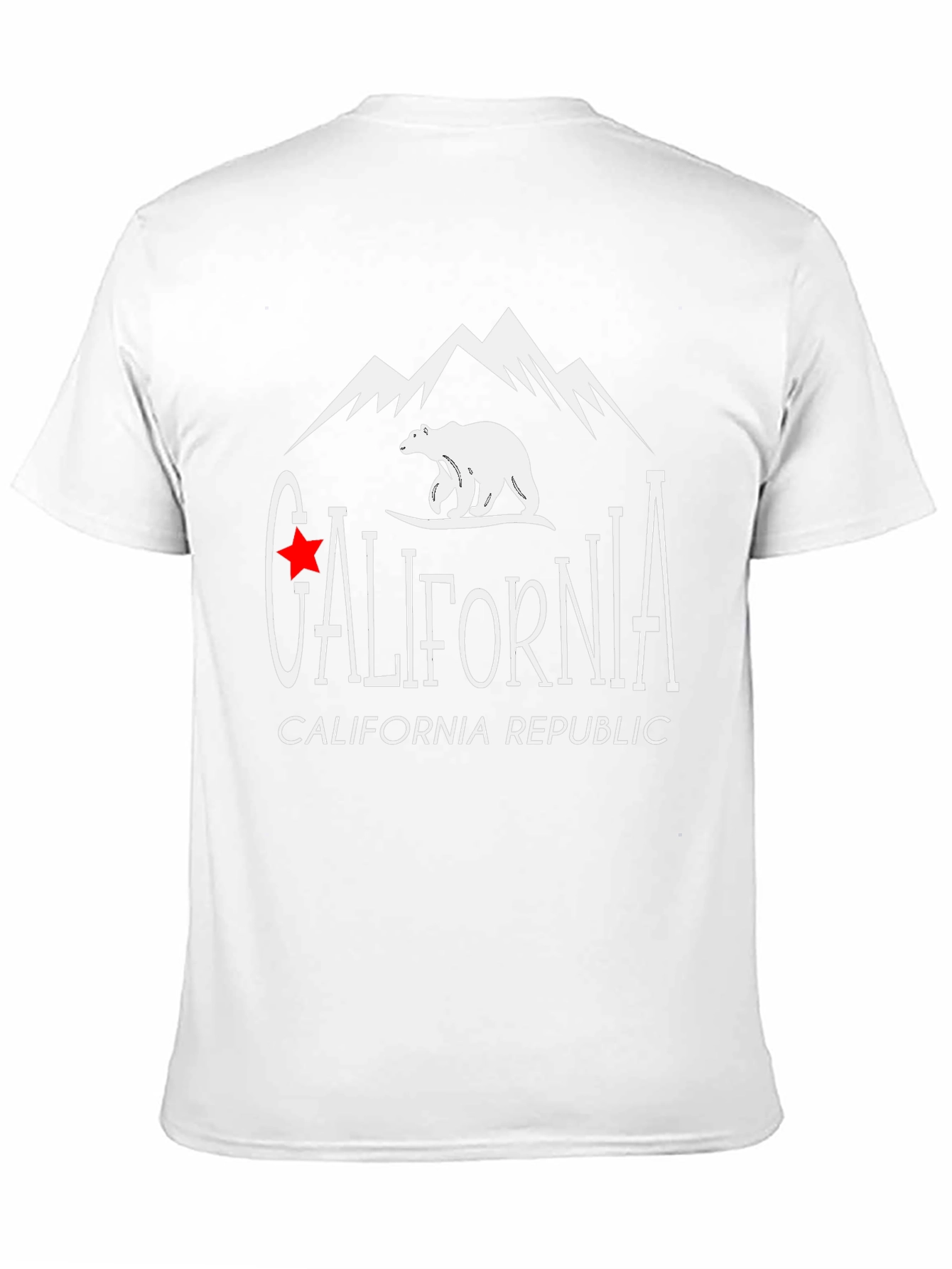 California Republic Bear T-Shirt
