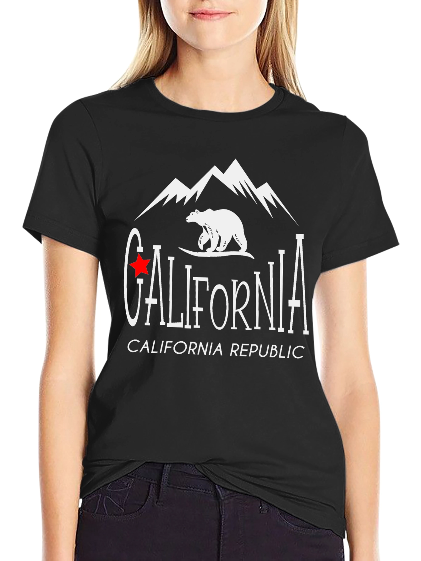 California Republic Bear T-Shirt