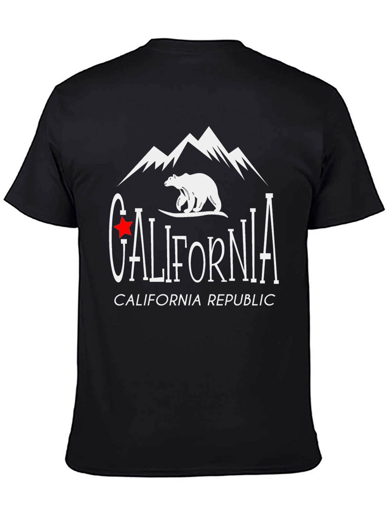 California Republic Bear T-Shirt