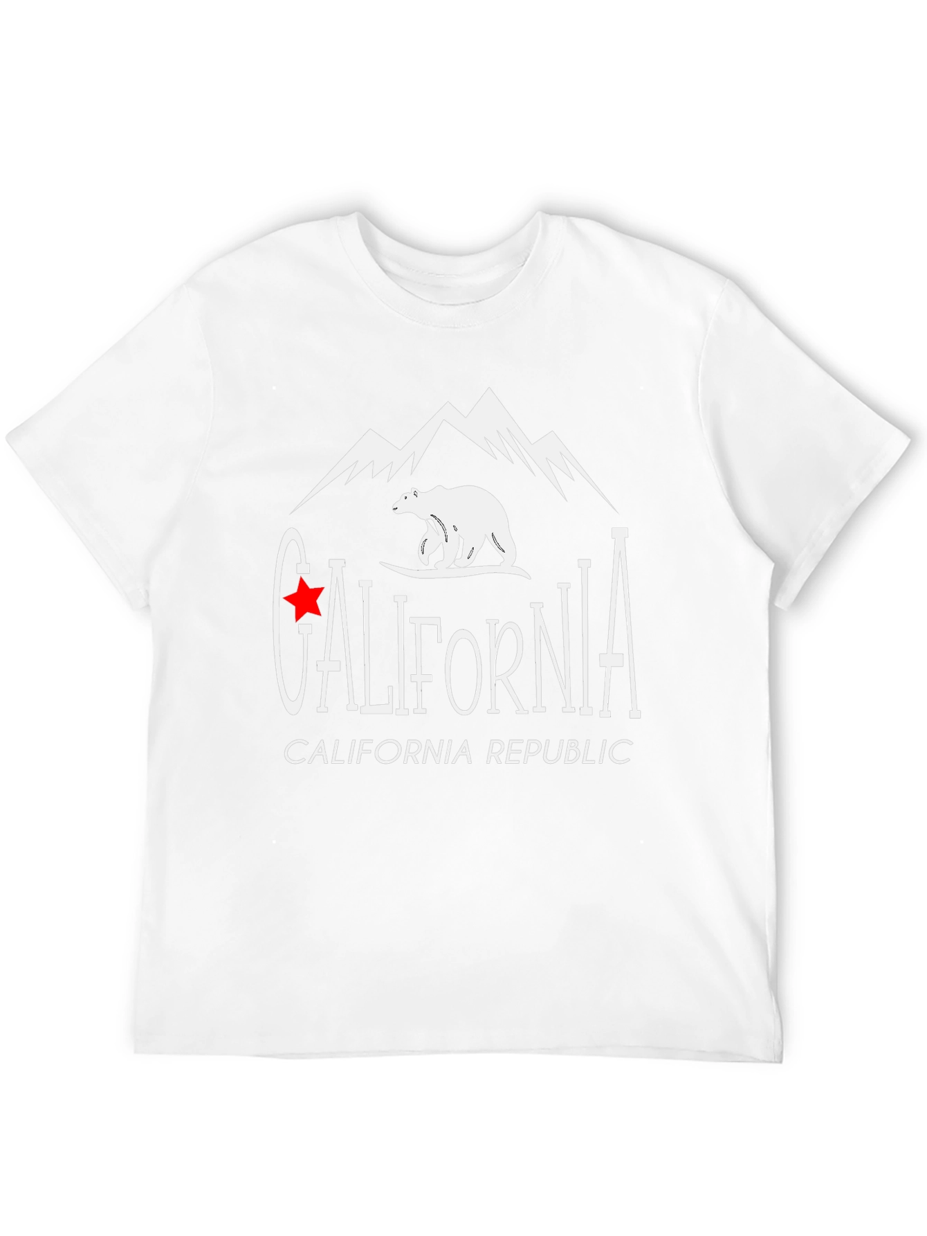 California Republic Bear T-Shirt