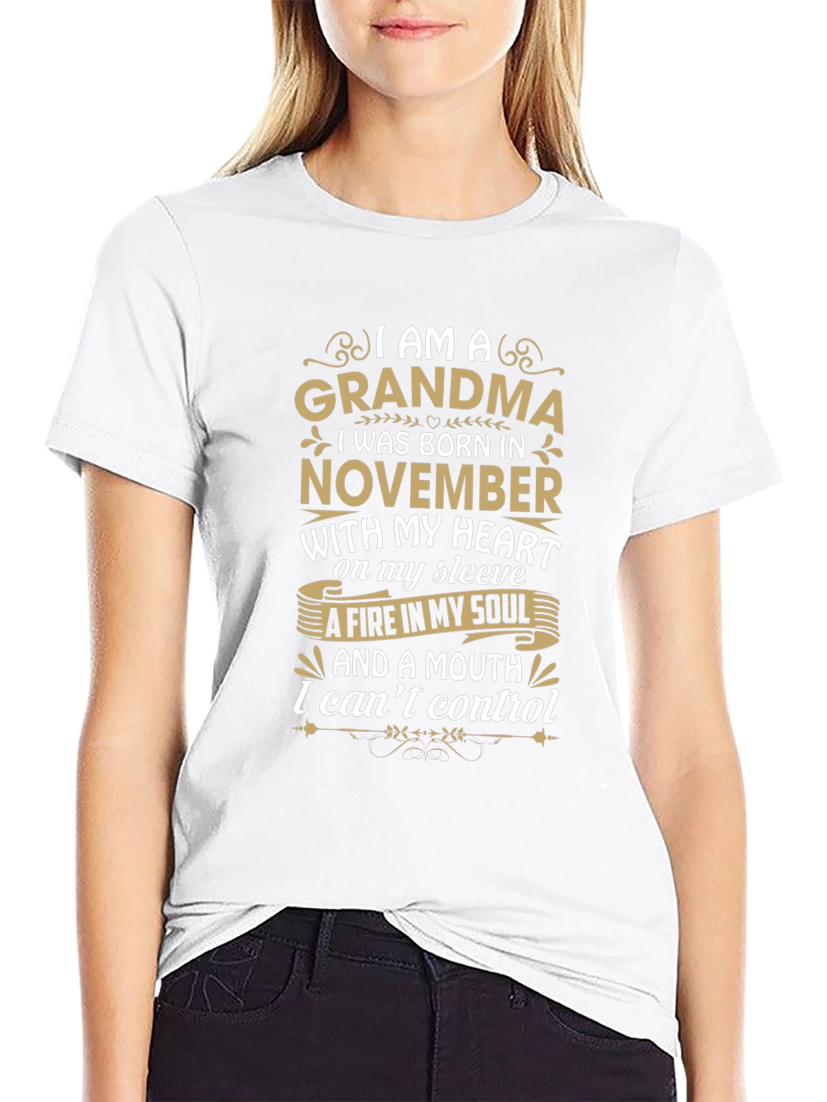 Grandma November Birthday T-Shirt