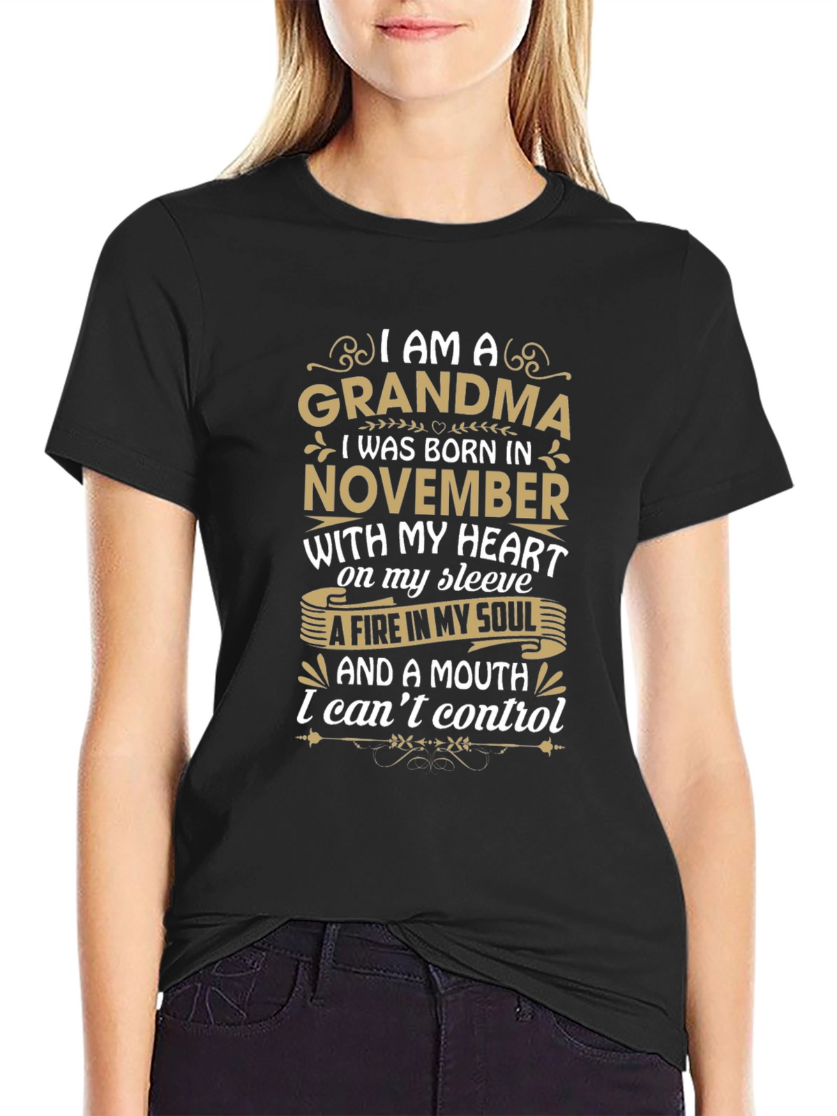 Grandma November Birthday T-Shirt