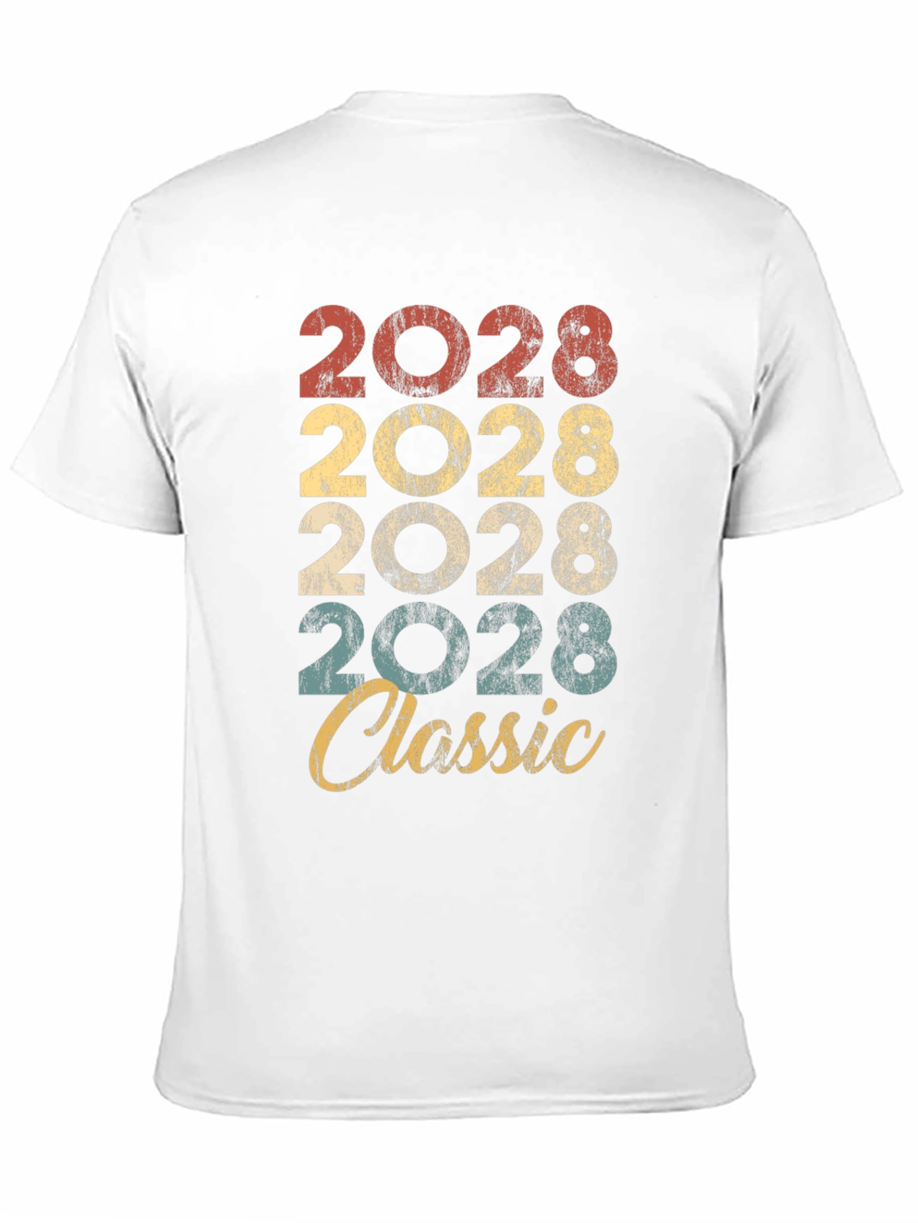 Retro 2028 Classic Graphic T-Shirt