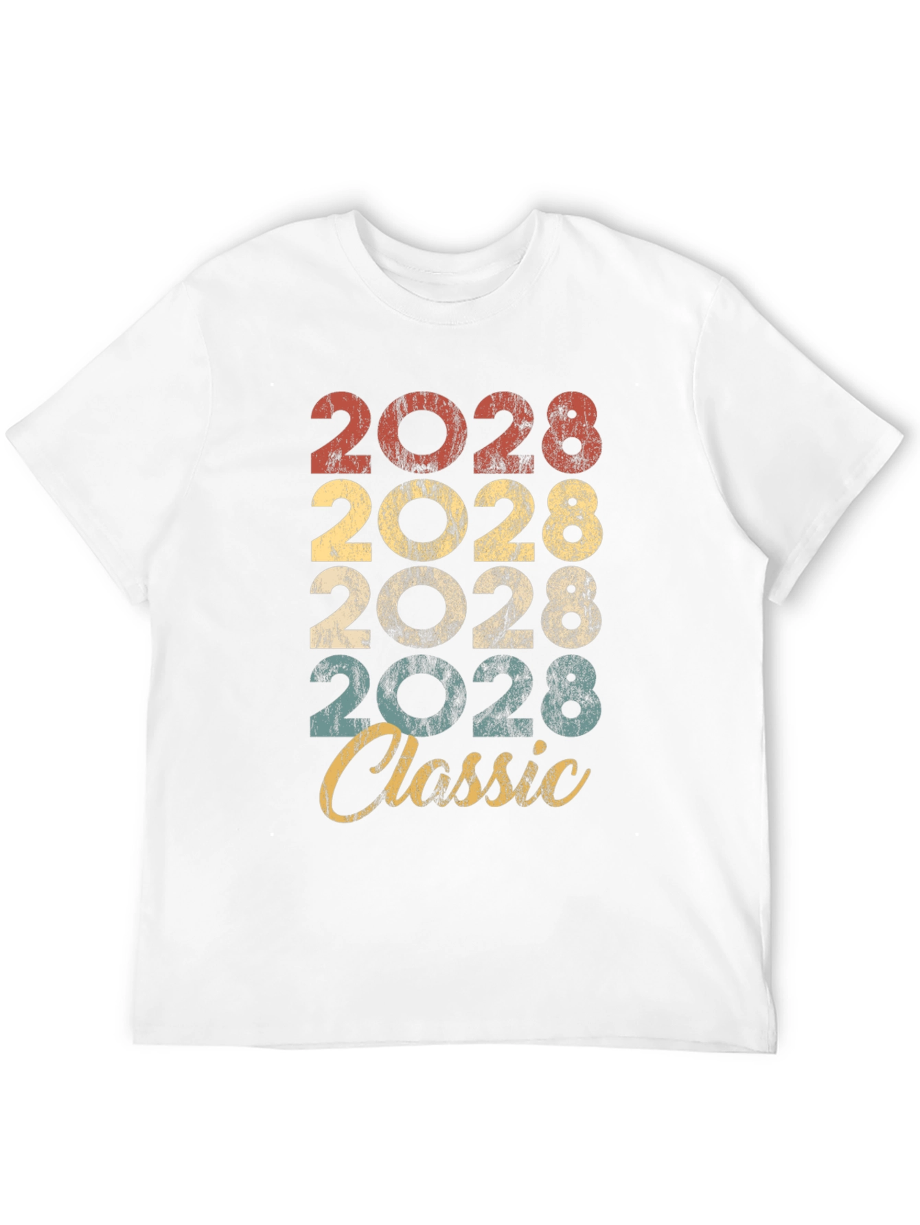 Retro 2028 Classic Graphic T-Shirt