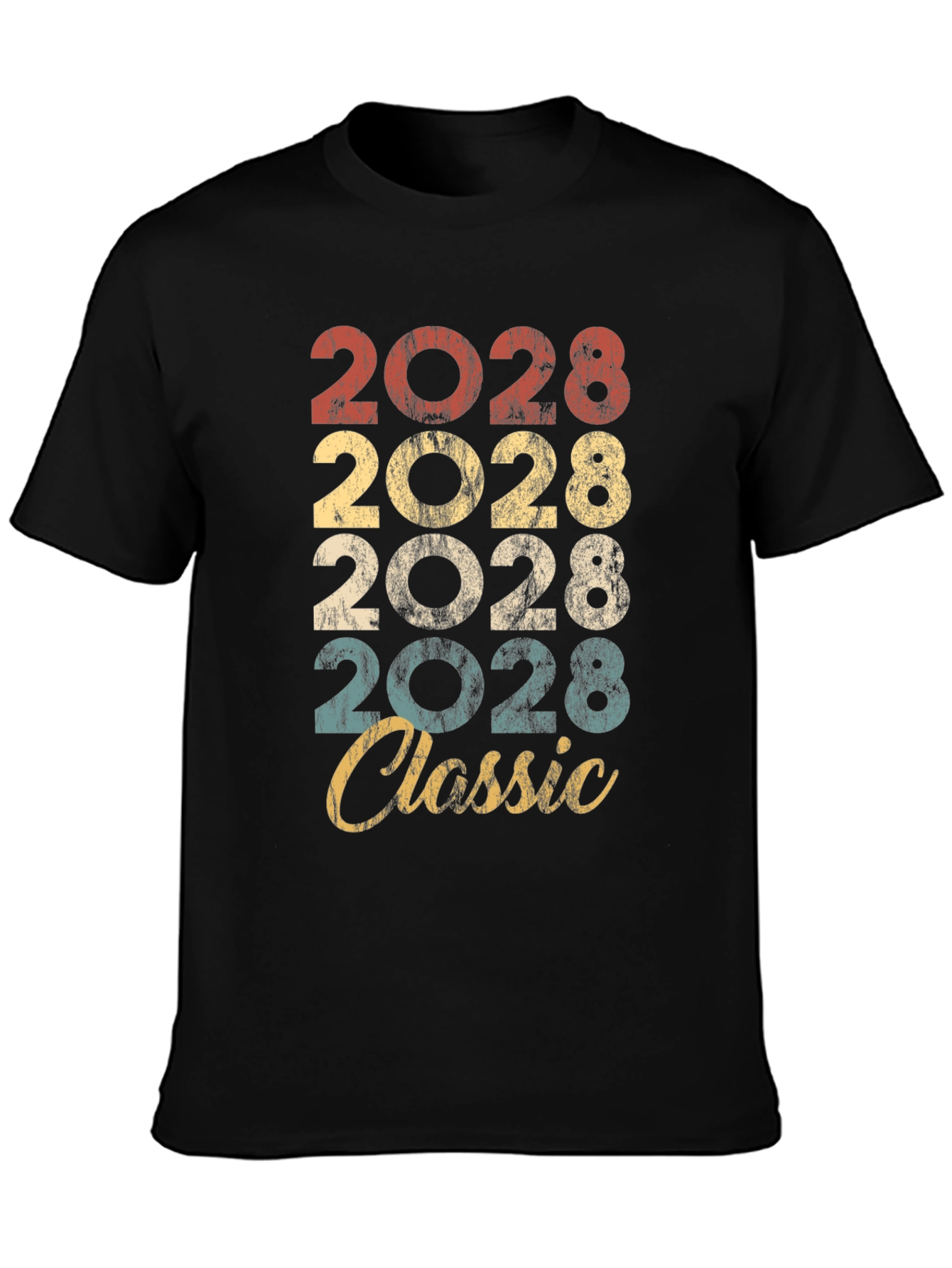 Retro 2028 Classic Graphic T-Shirt