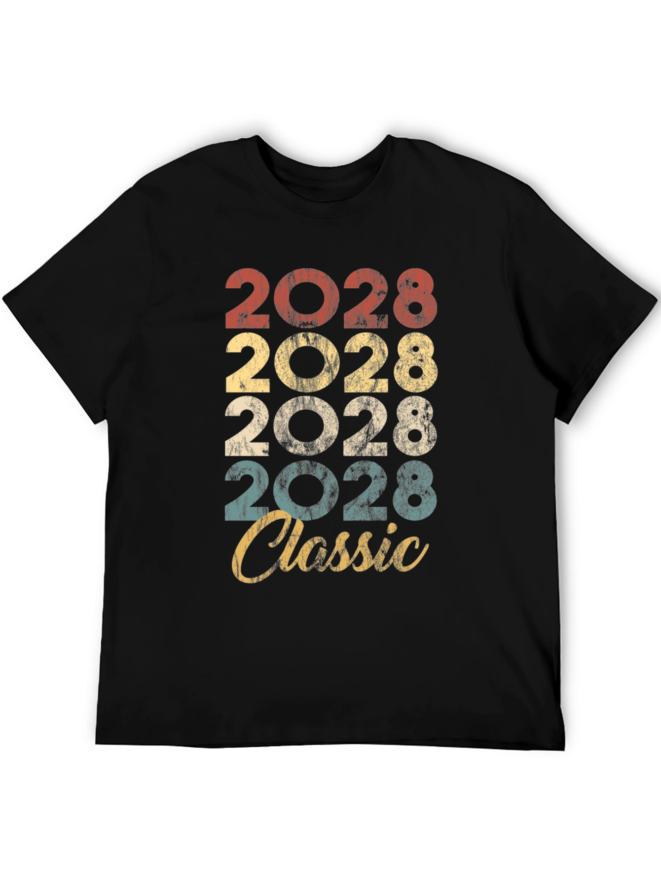 Retro 2028 Classic Graphic T-Shirt