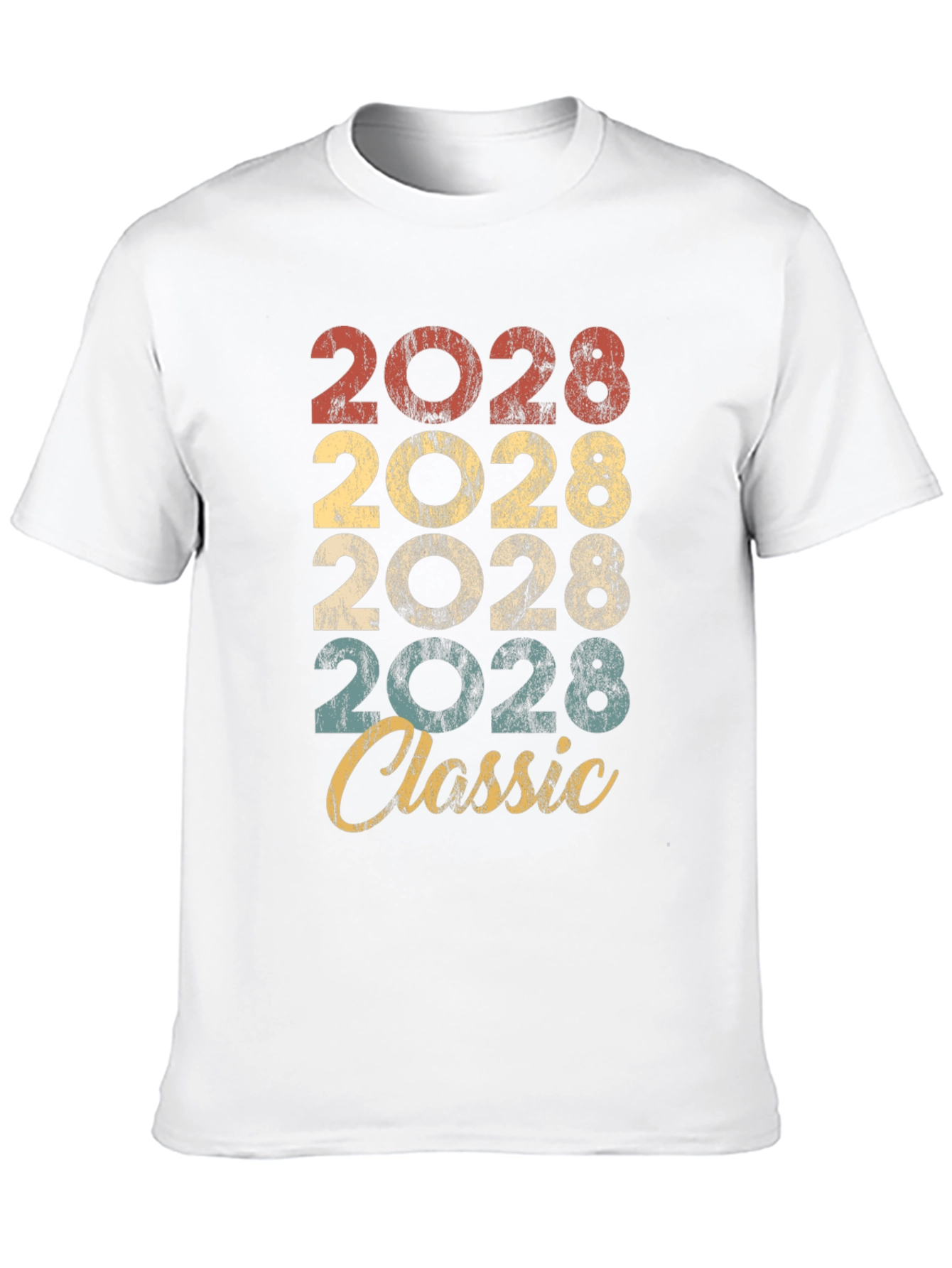 Retro 2028 Classic Graphic T-Shirt