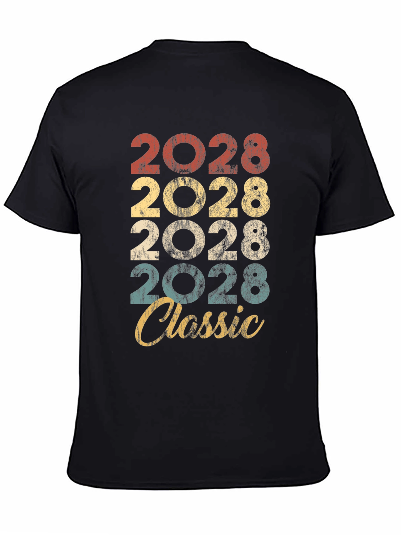 Retro 2028 Classic Graphic T-Shirt
