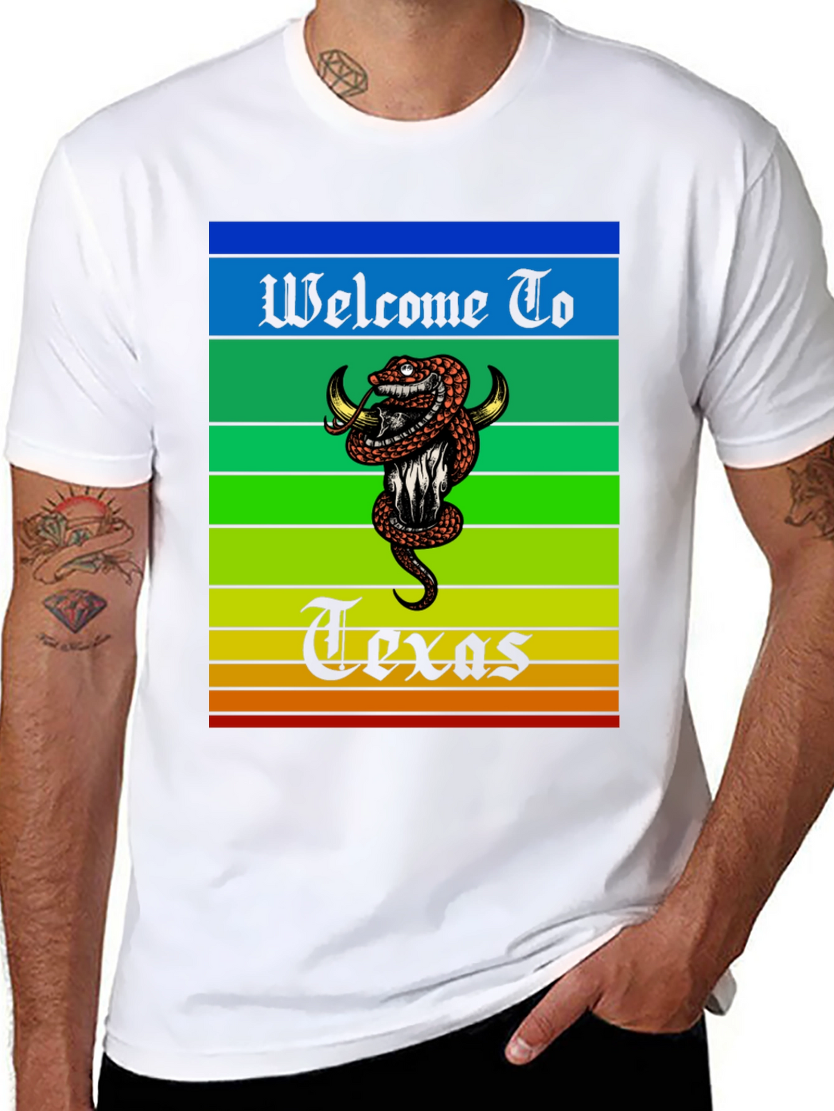 Welcome to Texas Snake T-Shirt