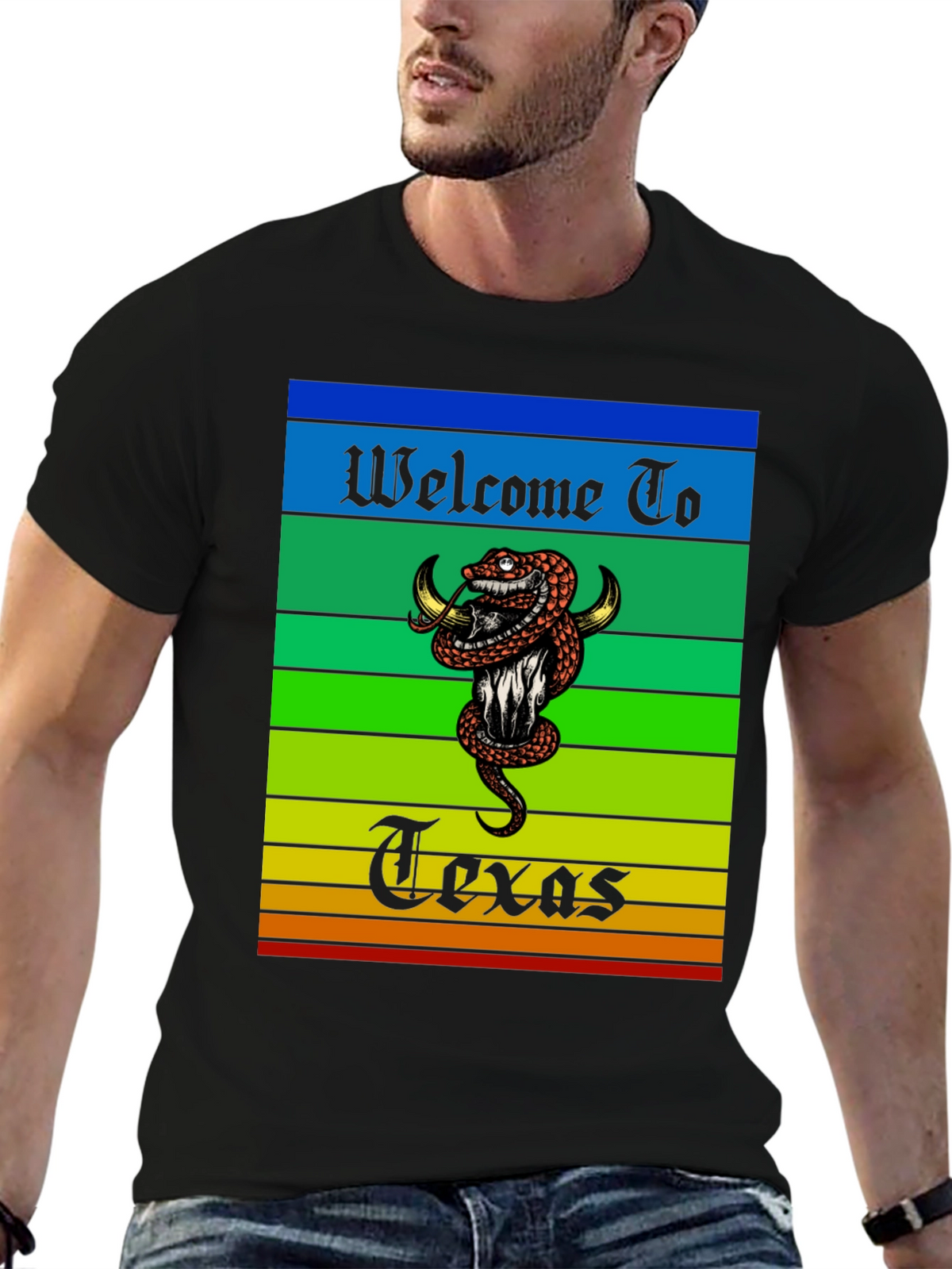 Welcome to Texas Snake T-Shirt