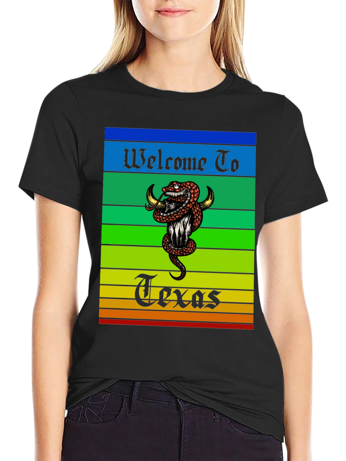 Welcome to Texas Snake T-Shirt