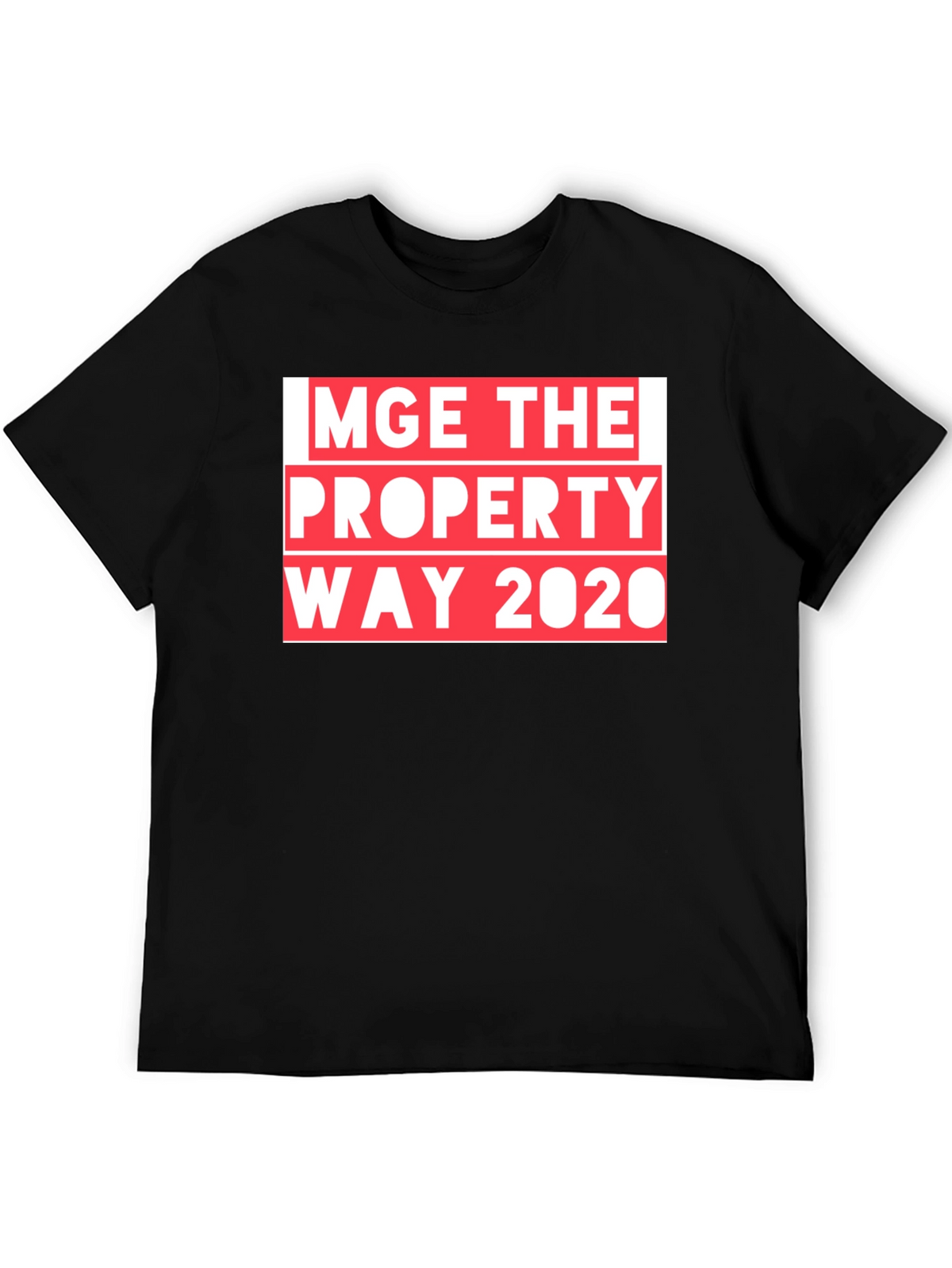 MGE Property Way 2020 Graphic T-Shirt - Black