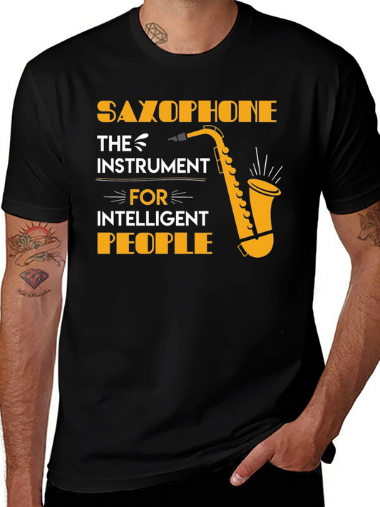 Saxophone Intelligent People T-Shirt