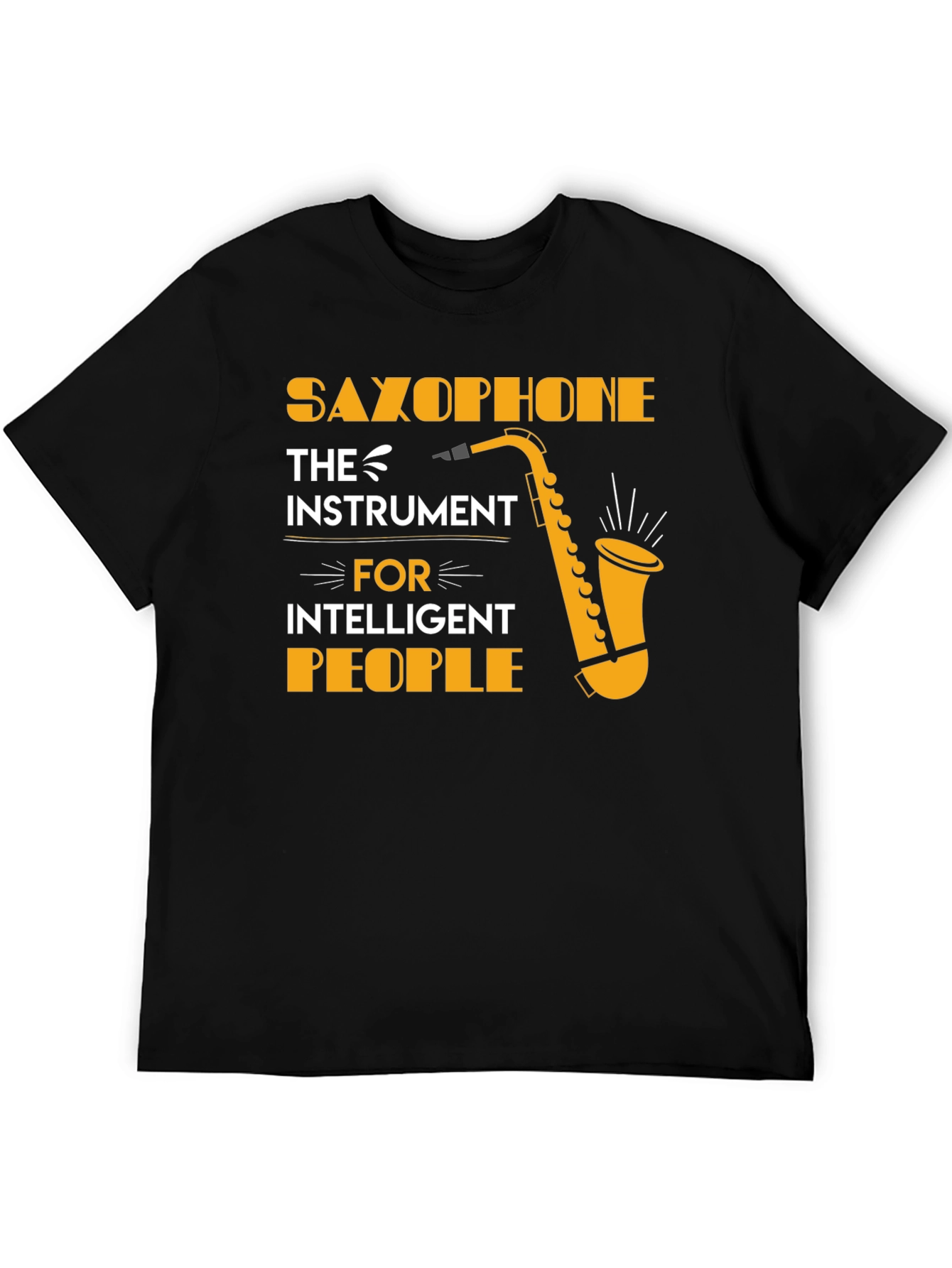 Saxophone Intelligent People T-Shirt