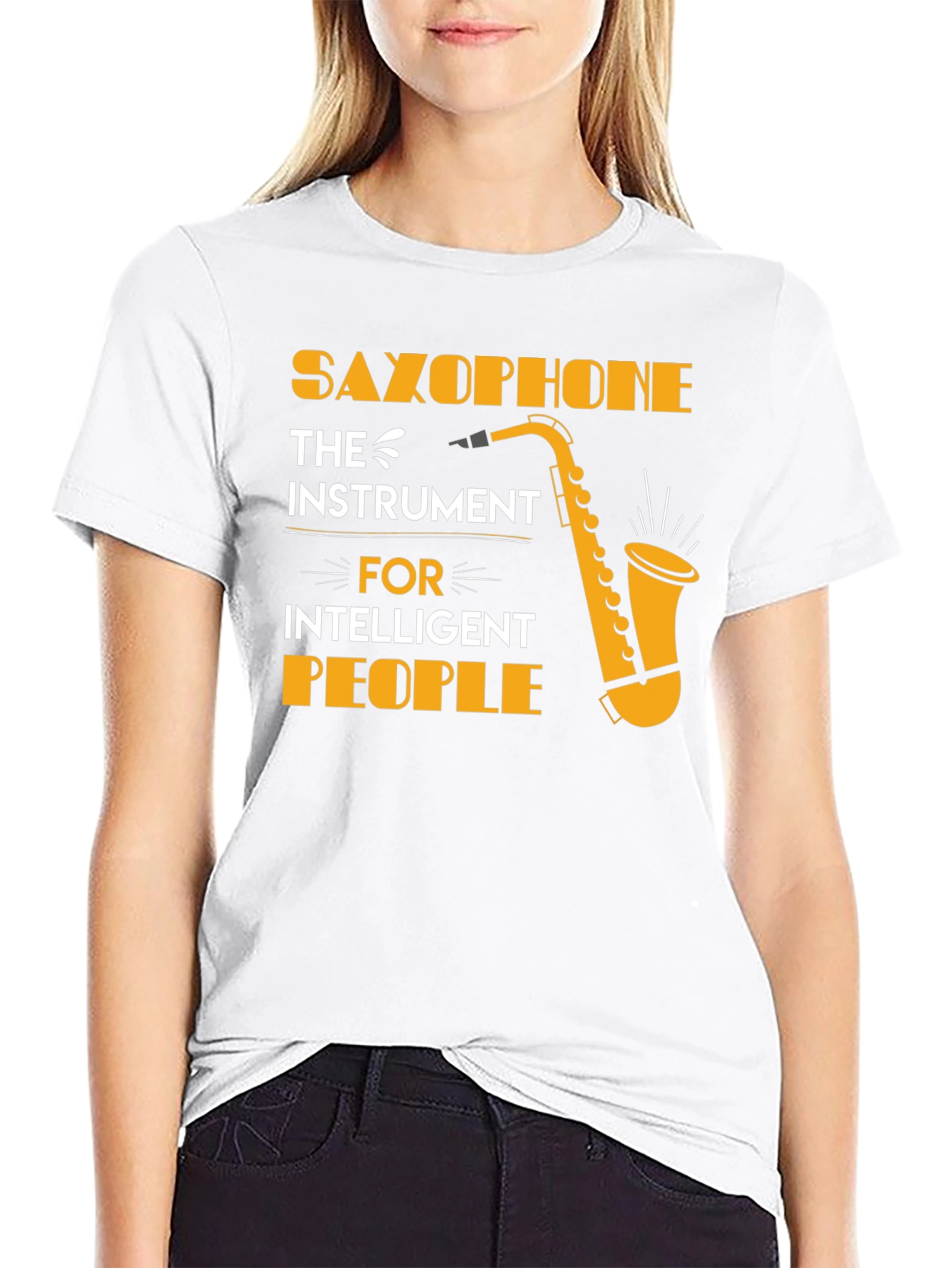 Saxophone Intelligent People T-Shirt