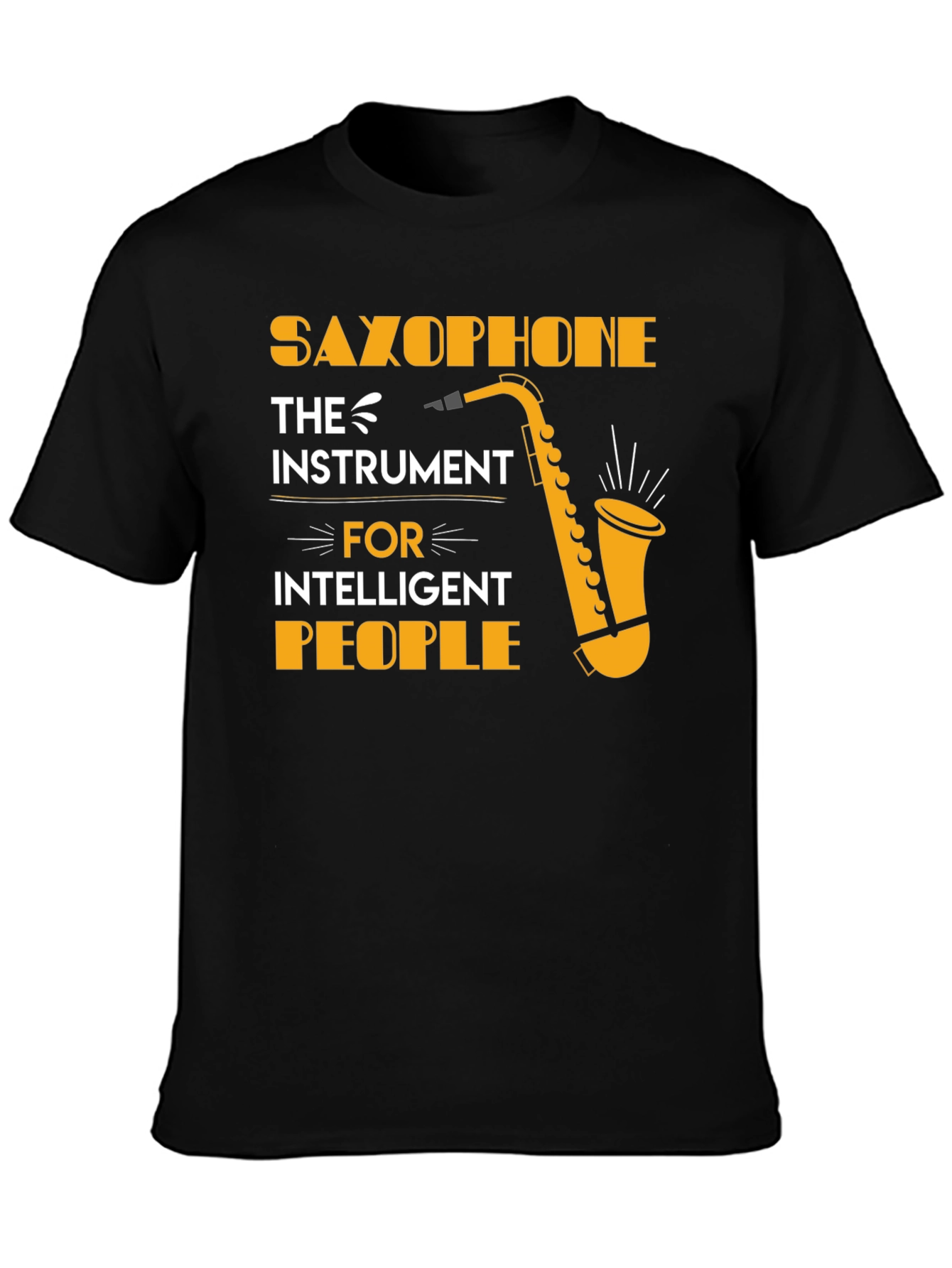 Saxophone Intelligent People T-Shirt