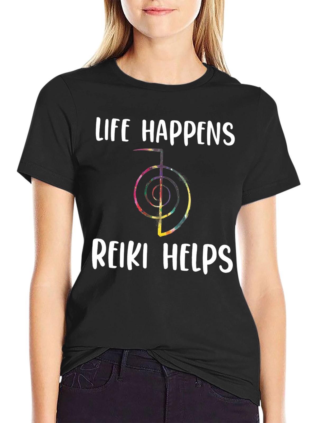 Life Happens Reiki Helps T-Shirt