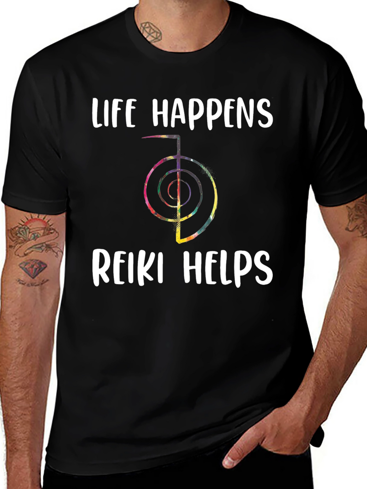 Life Happens Reiki Helps T-Shirt