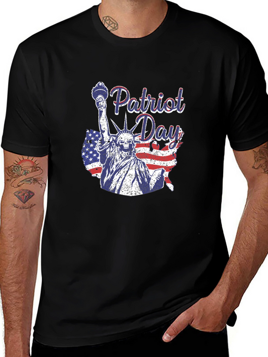 Patriot Day Statue of Liberty Graphic T-Shirt