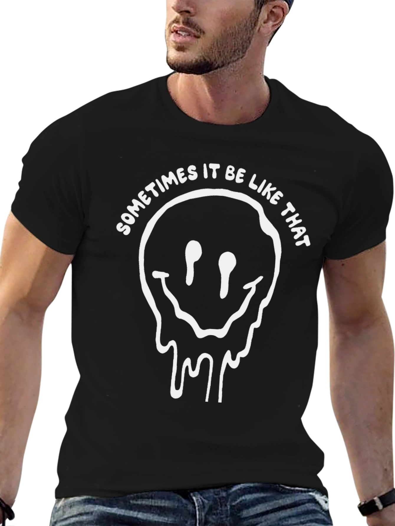 Sometimes It Be Like That Black Tee