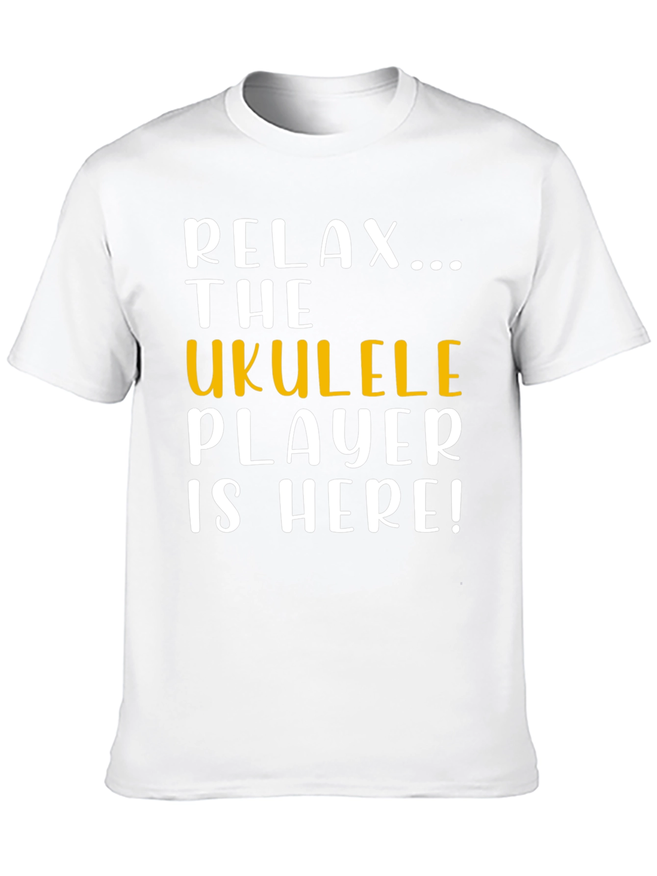 Relax Ukulele Player Here Graphic T-Shirt