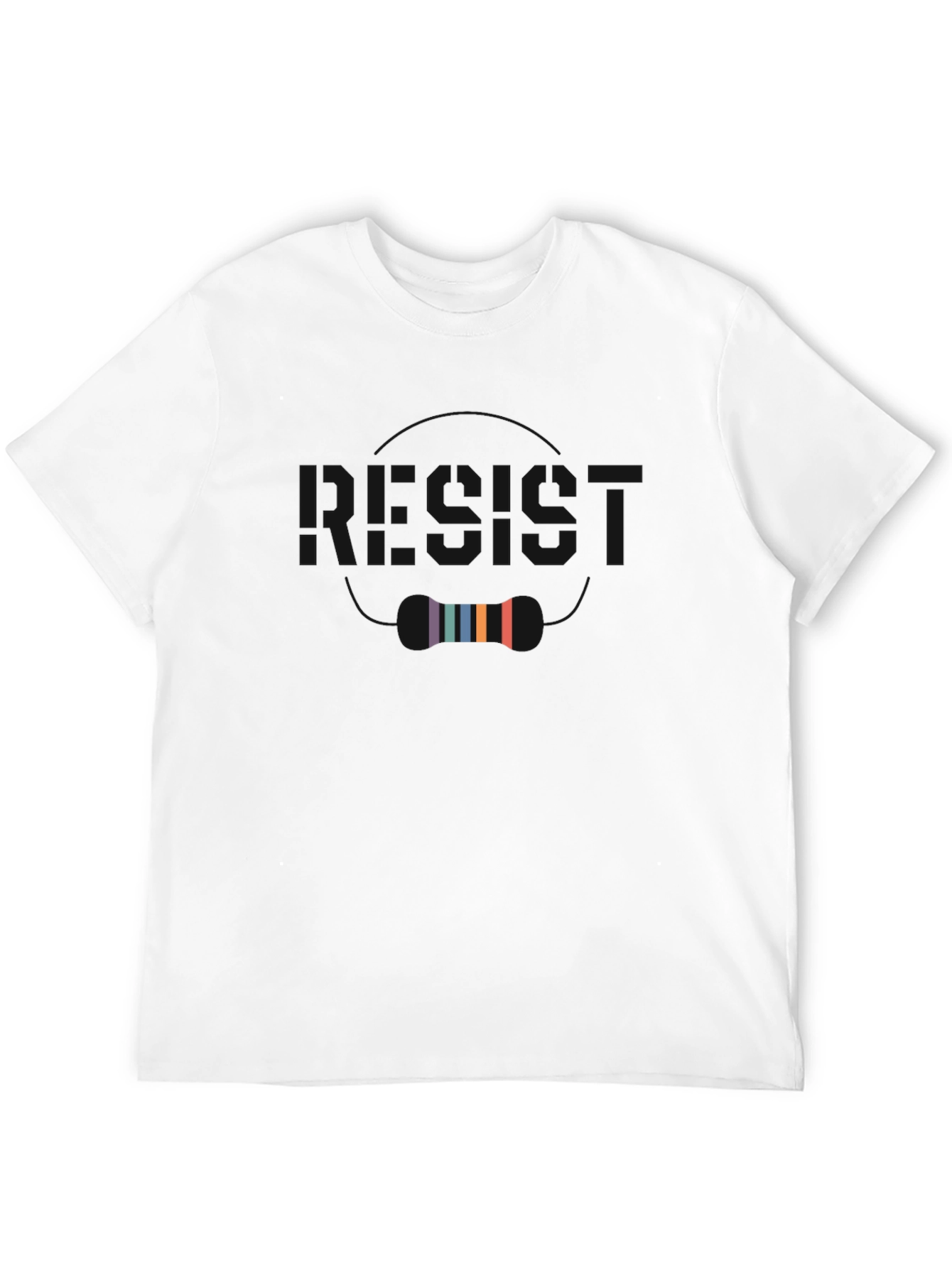Retro Graphic Tee - Soft Black Cotton Blend